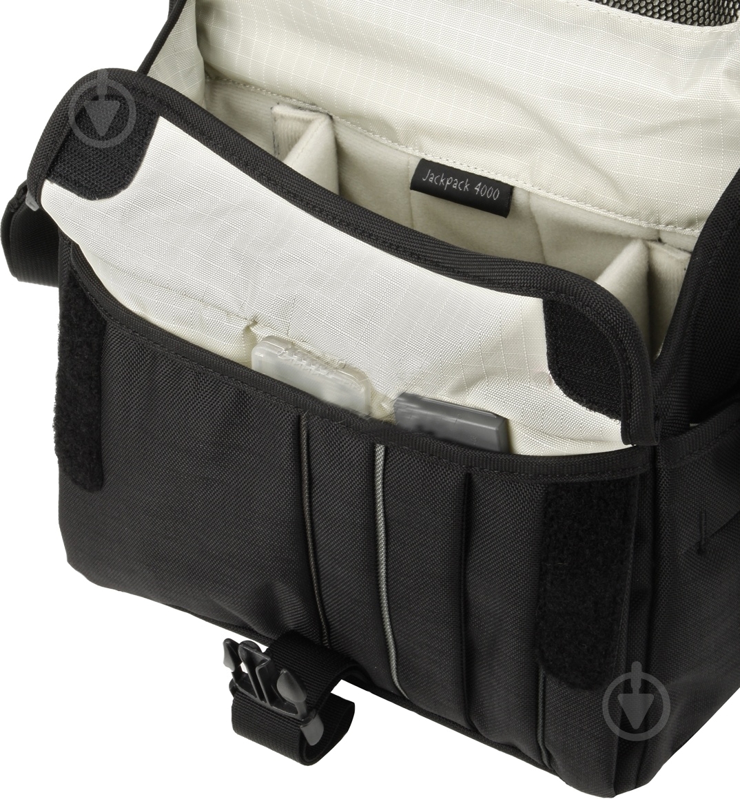 Сумка Crumpler Jackpack dull black/mouse grey JP4000-001 - фото 2