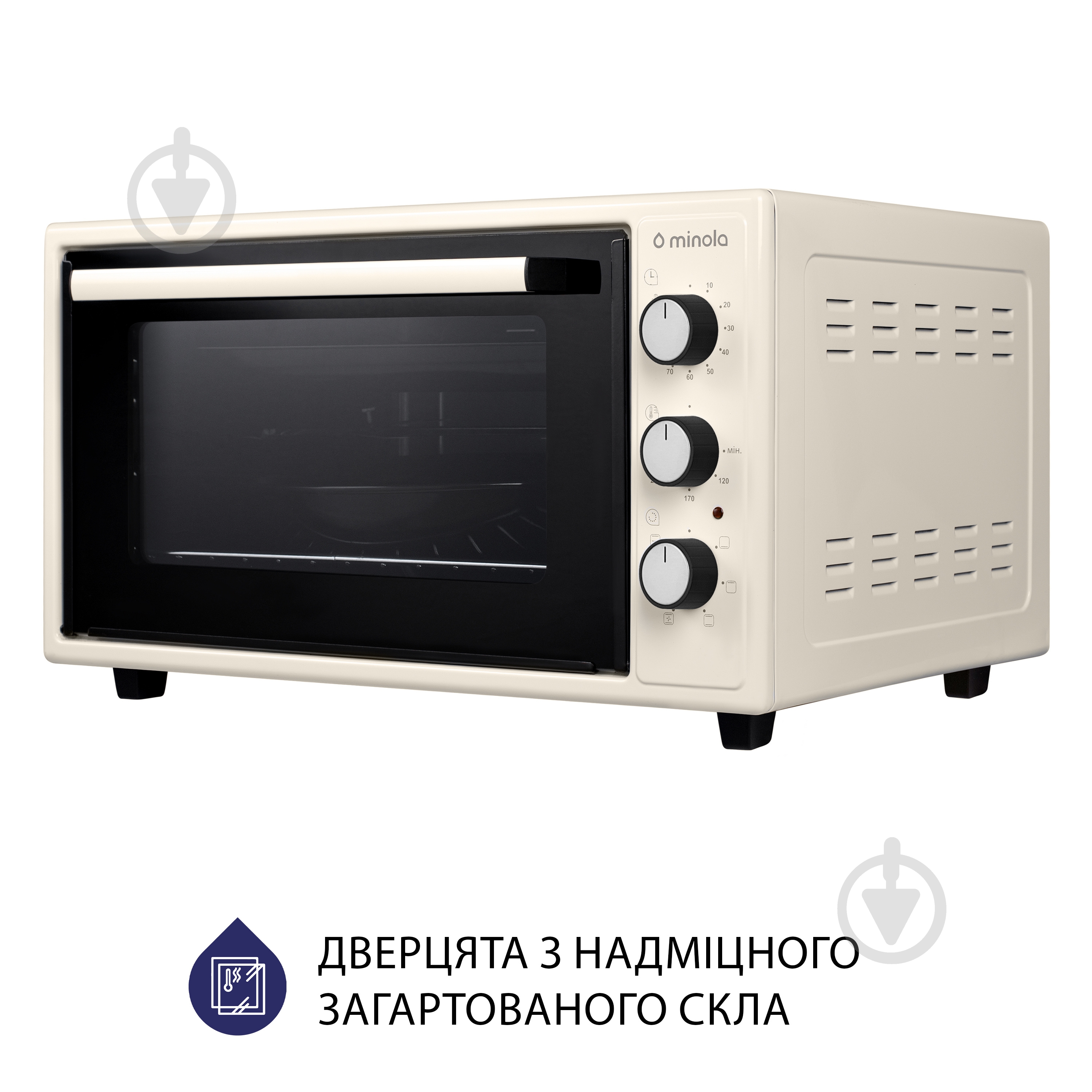 Электрическая мини-печь Minola FOET 4815 IV - фото 5 Электрическая мини-печь Minola FOET 4815 IV - фото 5