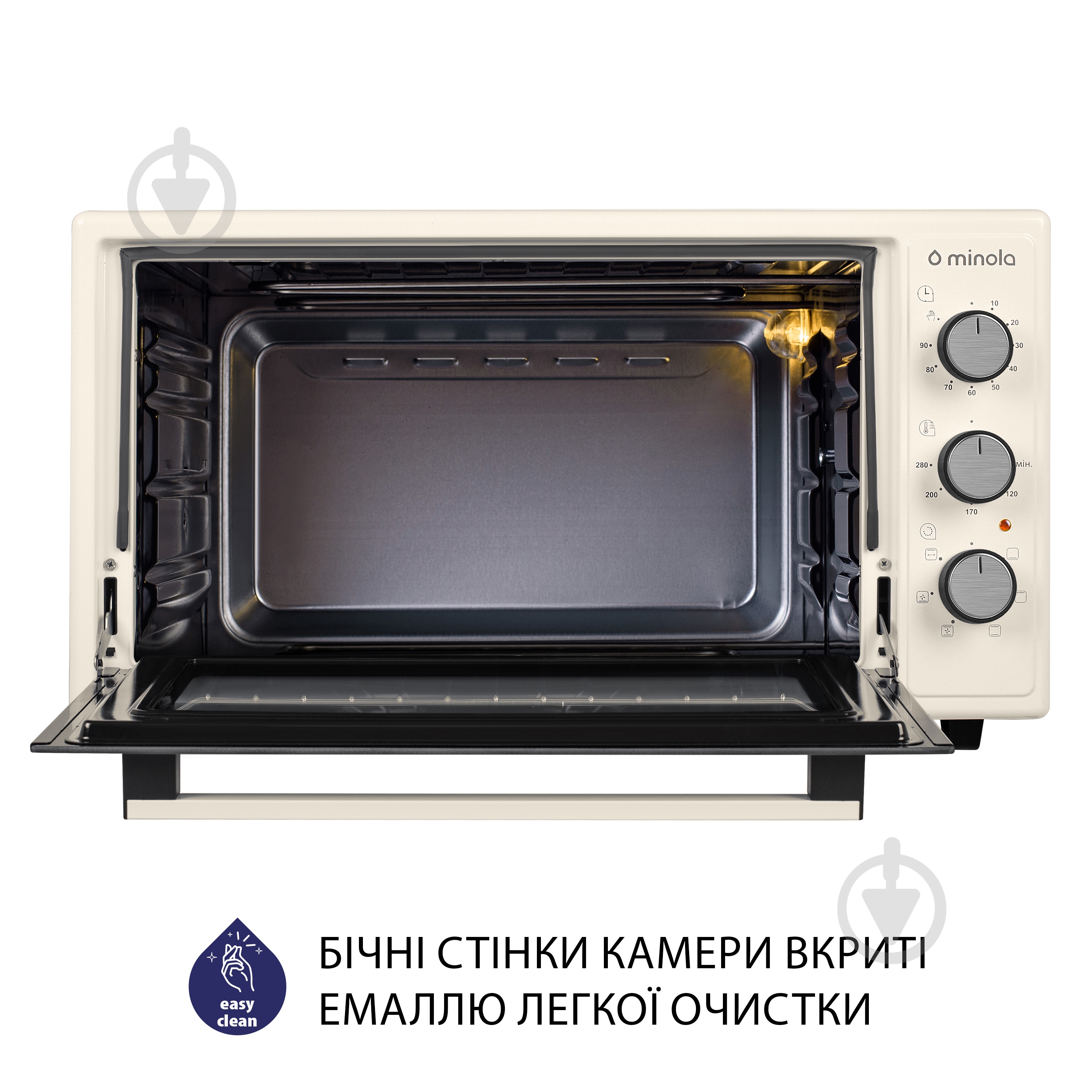 Электрическая мини-печь Minola FOET 4815 IV - фото 9 Электрическая мини-печь Minola FOET 4815 IV - фото 9
