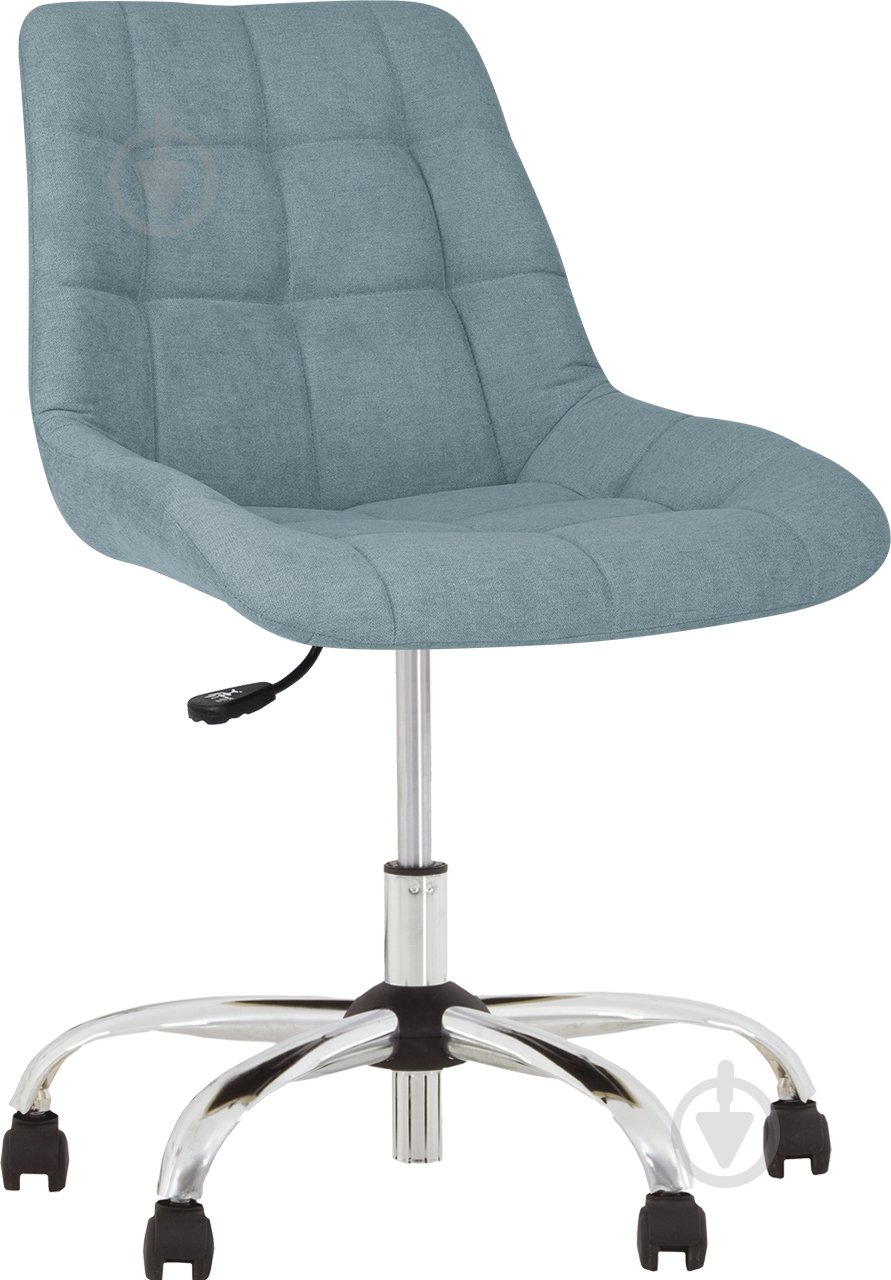 Крісло Nowy Styl NICOLE GTS (J) CHR61 SQR (CH) SORO-34 бірюзовий - фото 3