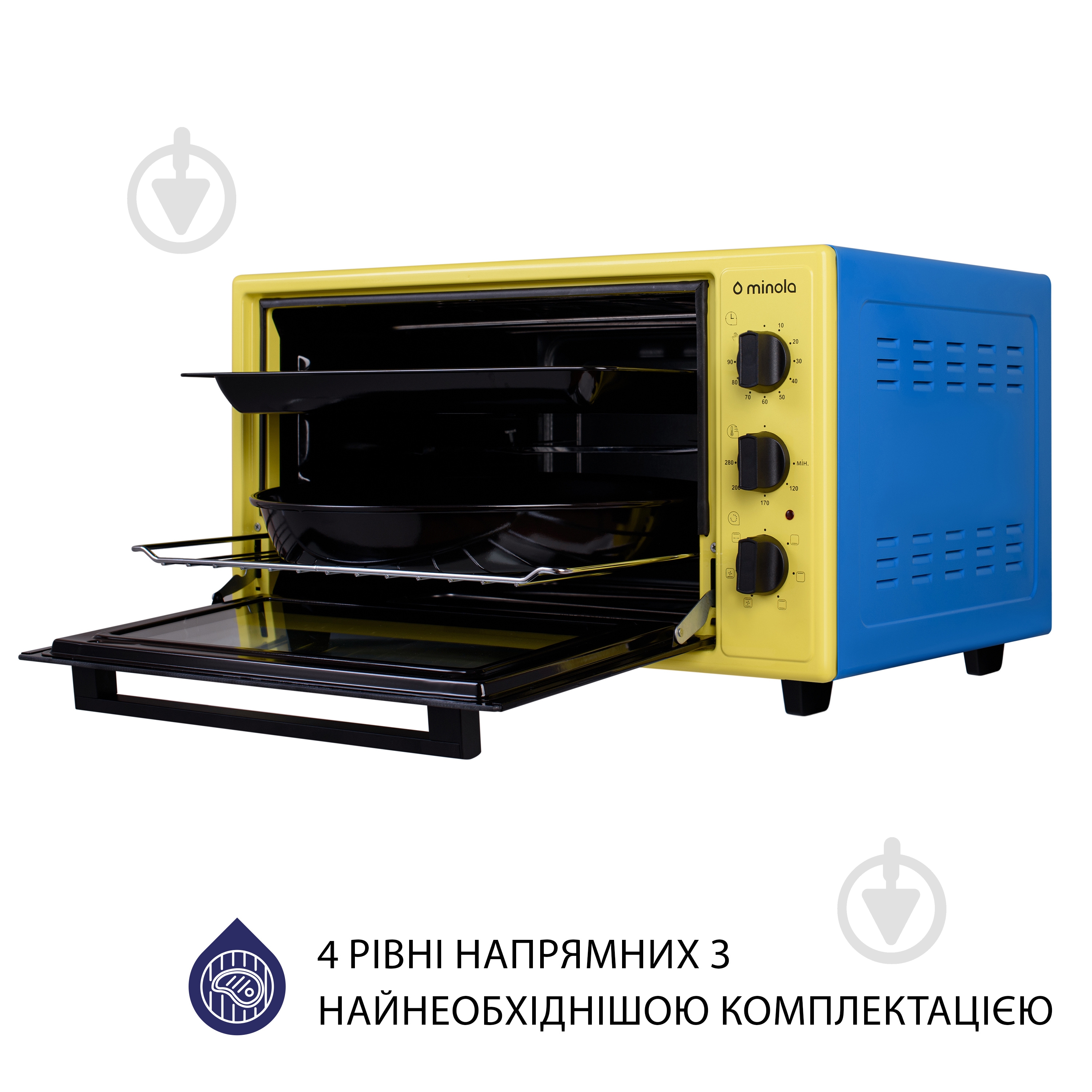 Електрична міні-піч Minola FOET 4815 UA - фото 8