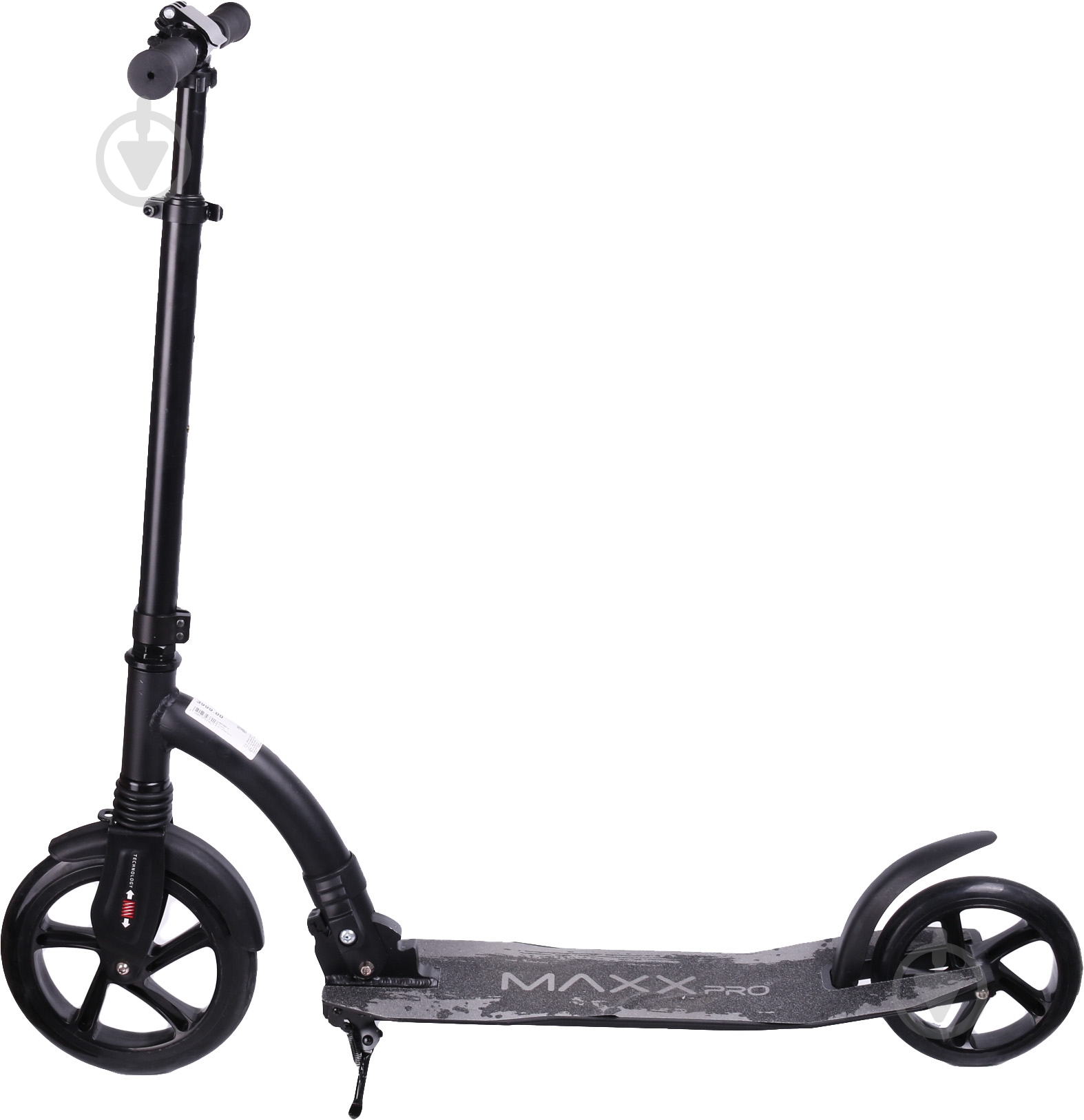 Самокат MaxxPro черный SC-30-BL - фото 2 Самокат MaxxPro черный SC-30-BL - фото 2