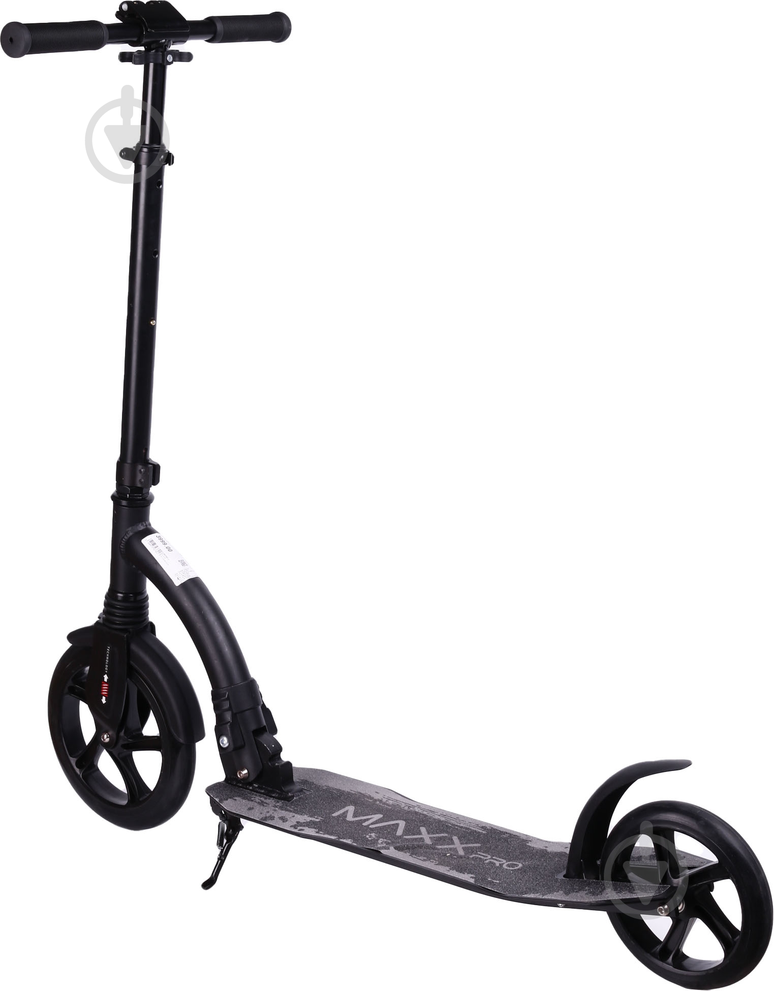 Самокат MaxxPro черный SC-30-BL - фото 3 Самокат MaxxPro черный SC-30-BL - фото 3