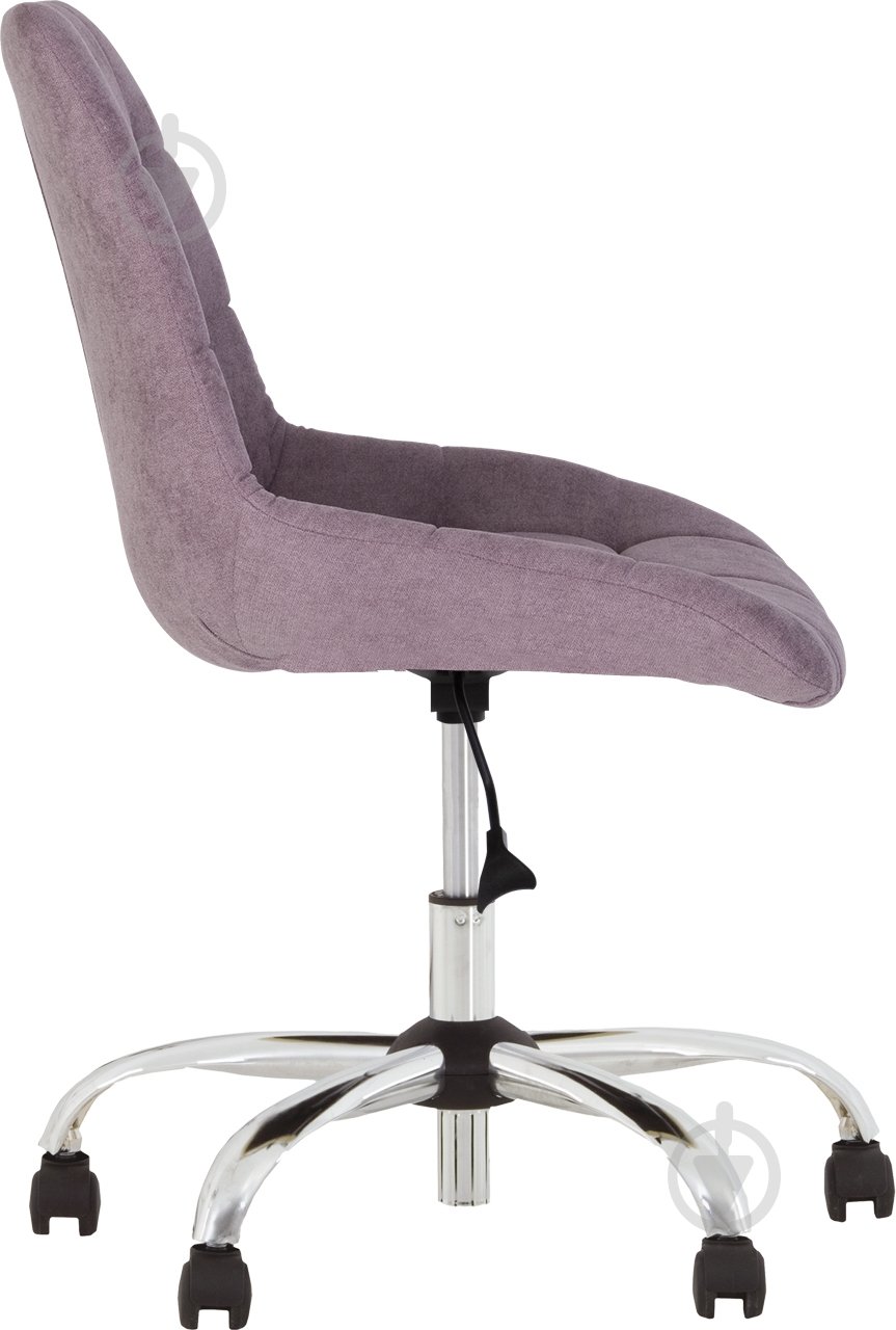 Крісло Nowy Styl NICOLE GTS (J) CHR61 SQR (CH) SORO-65 фіолетовий - фото 3