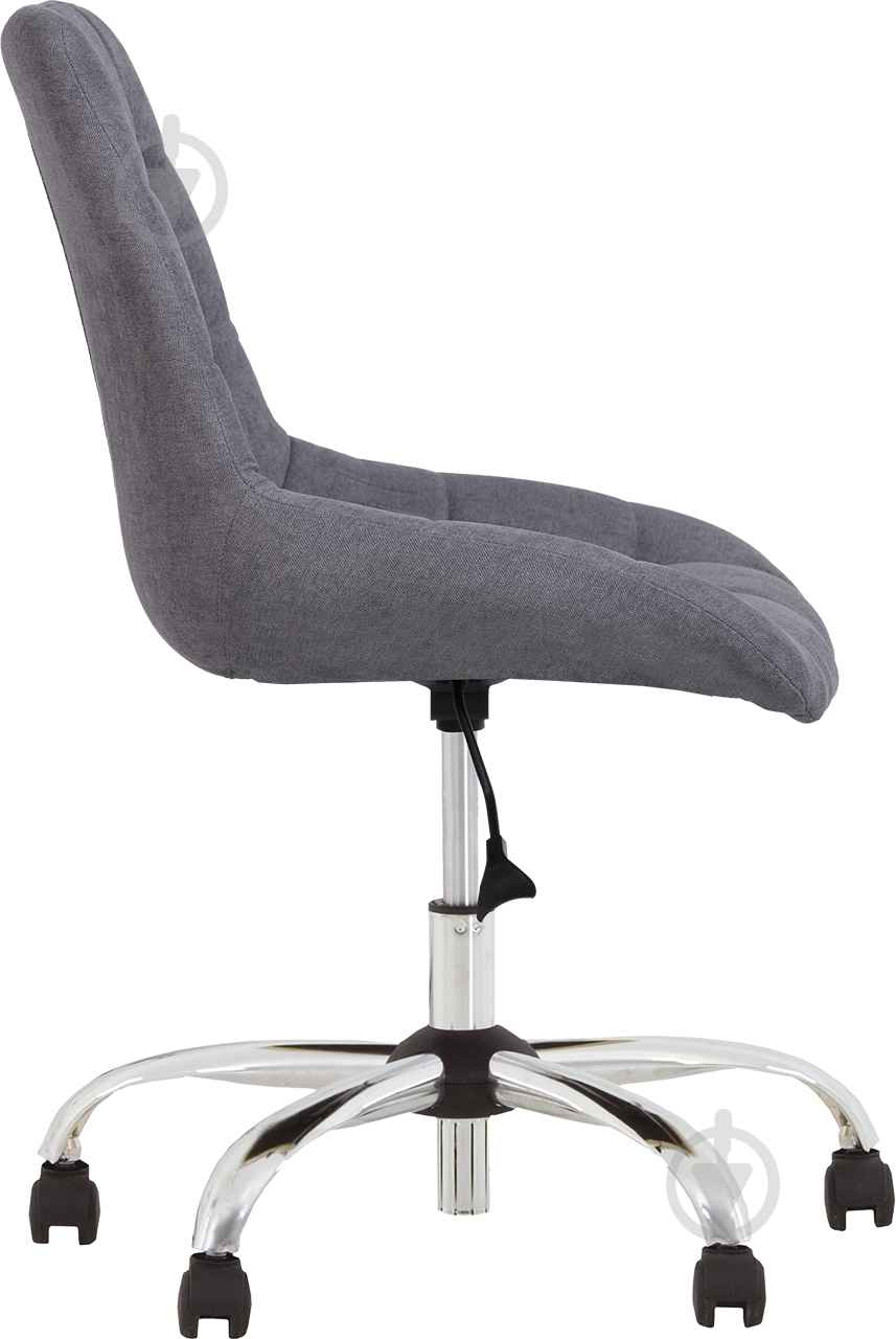 Крісло Nowy Styl NICOLE GTS (J) CHR61 SQR (CH) SORO-93 сірий - фото 3