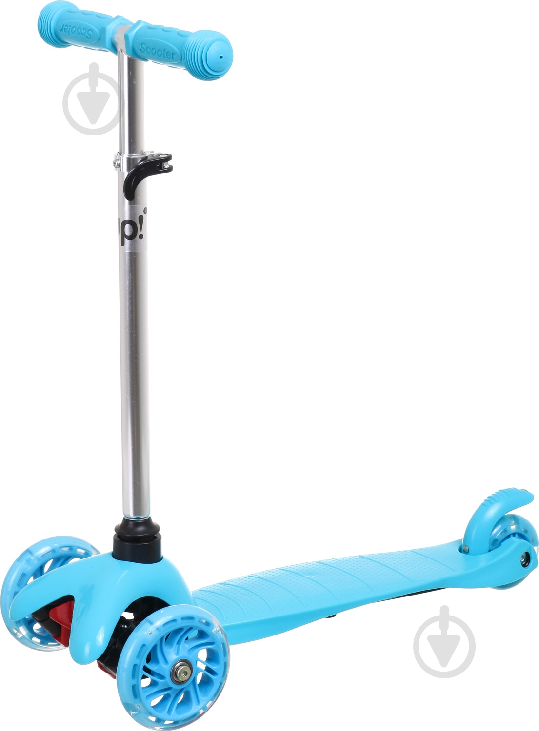 Самокат UP! (Underprice) детский голубой SC-MI81-BL - фото 1
