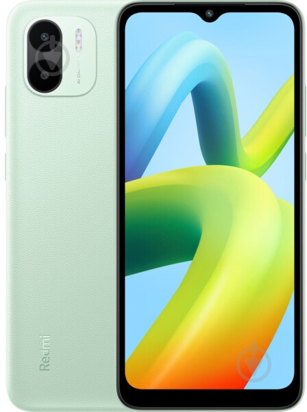 Смартфон Xiaomi Redmi A1 2/32GB light green (953812) - фото 1 Смартфон Xiaomi Redmi A1 2/32GB light green (953812) - фото 1