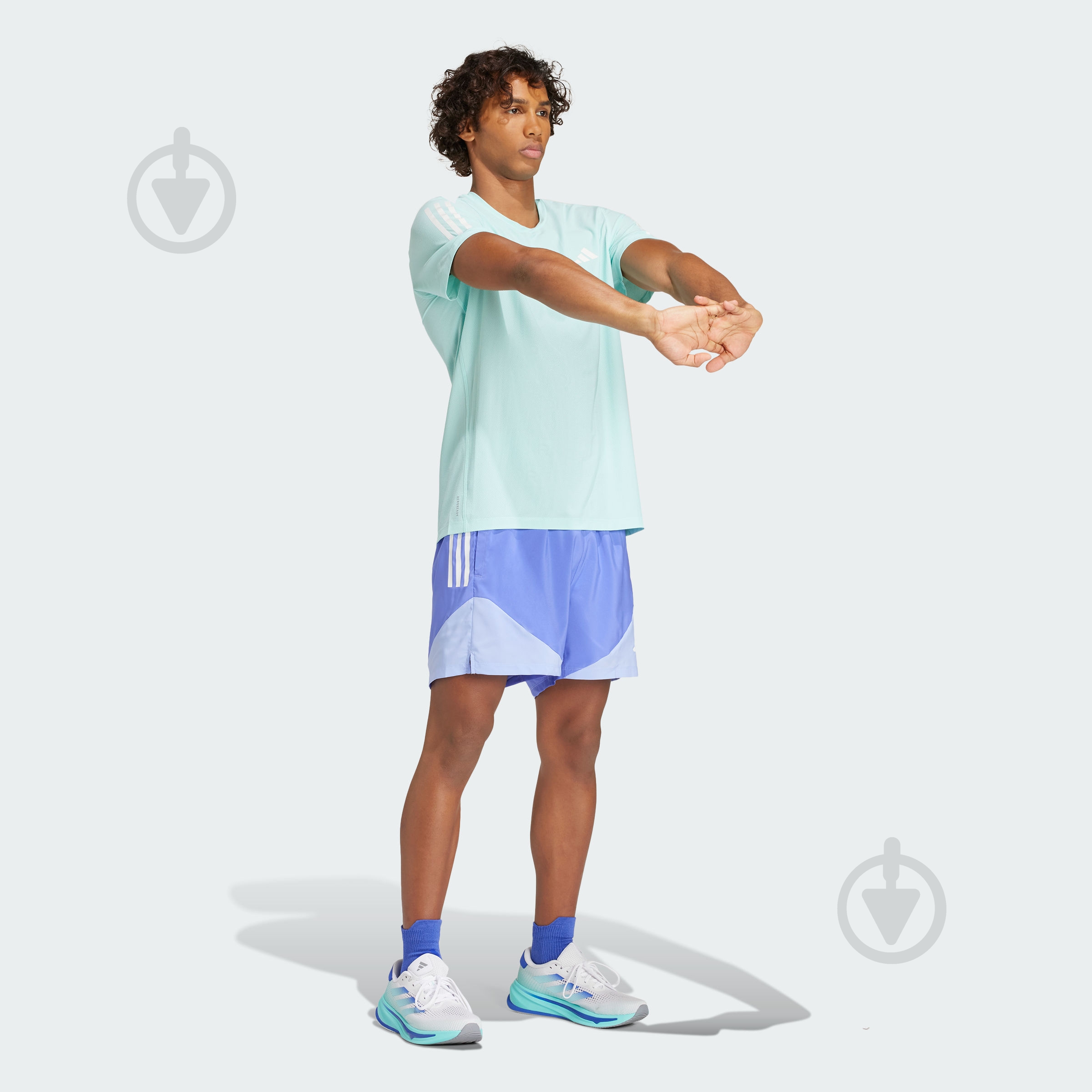 Футболка Adidas OTR B TEE IV5410 р.XL бірюзовий - фото 5