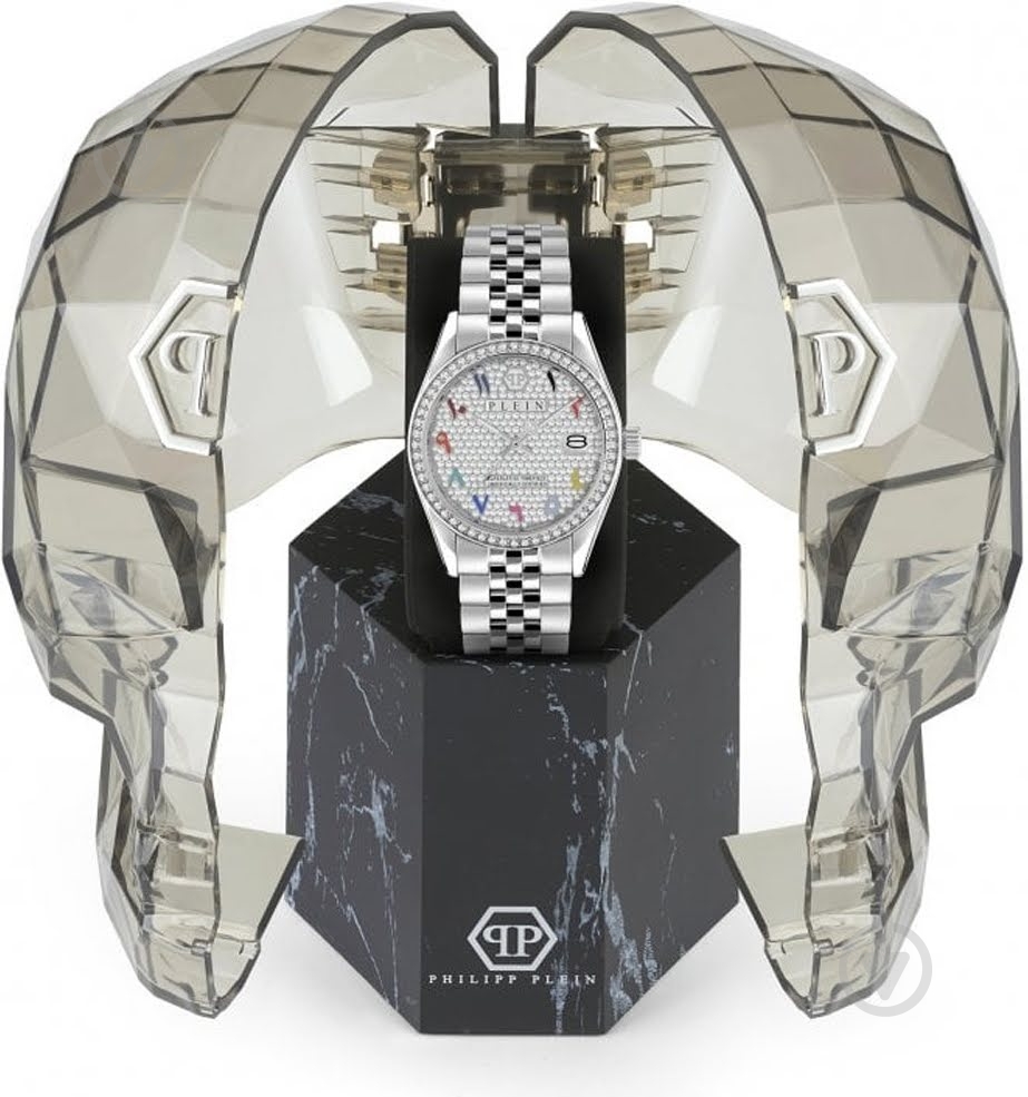 Наручные часы Date Superlative Philipp Plein silver (Ppwyaa0723) - фото 3