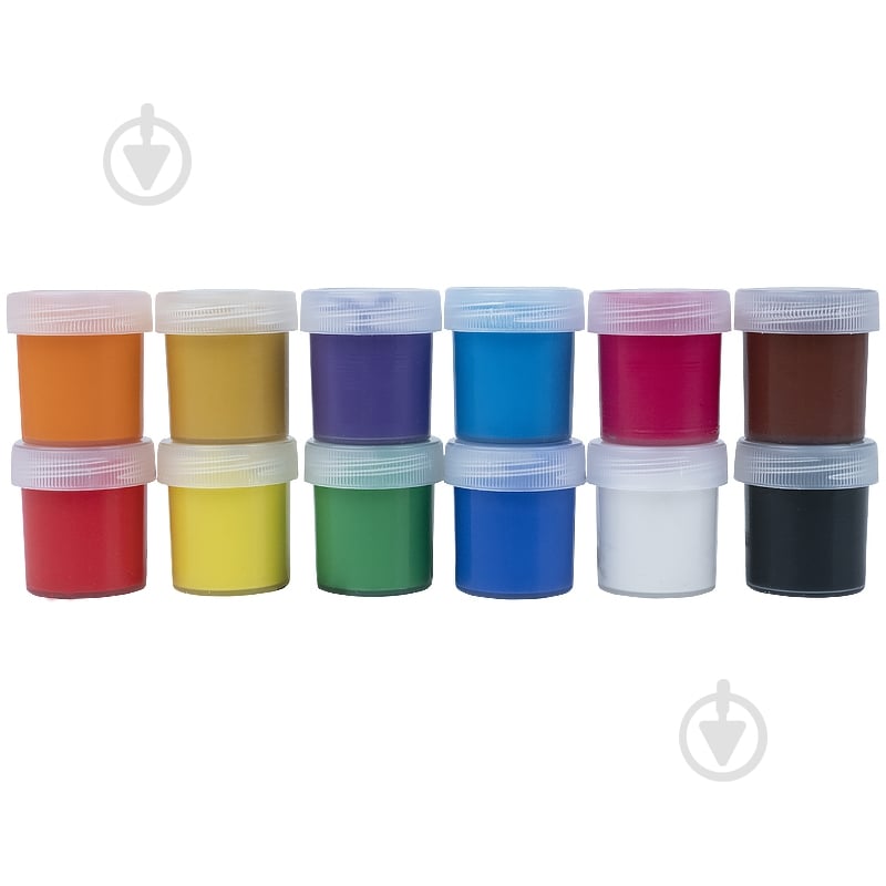 Краска гуашевая 12 кол 20 мл K23-063 Класика KITE - фото 3 Краска гуашевая 12 кол 20 мл K23-063 Класика KITE - фото 3