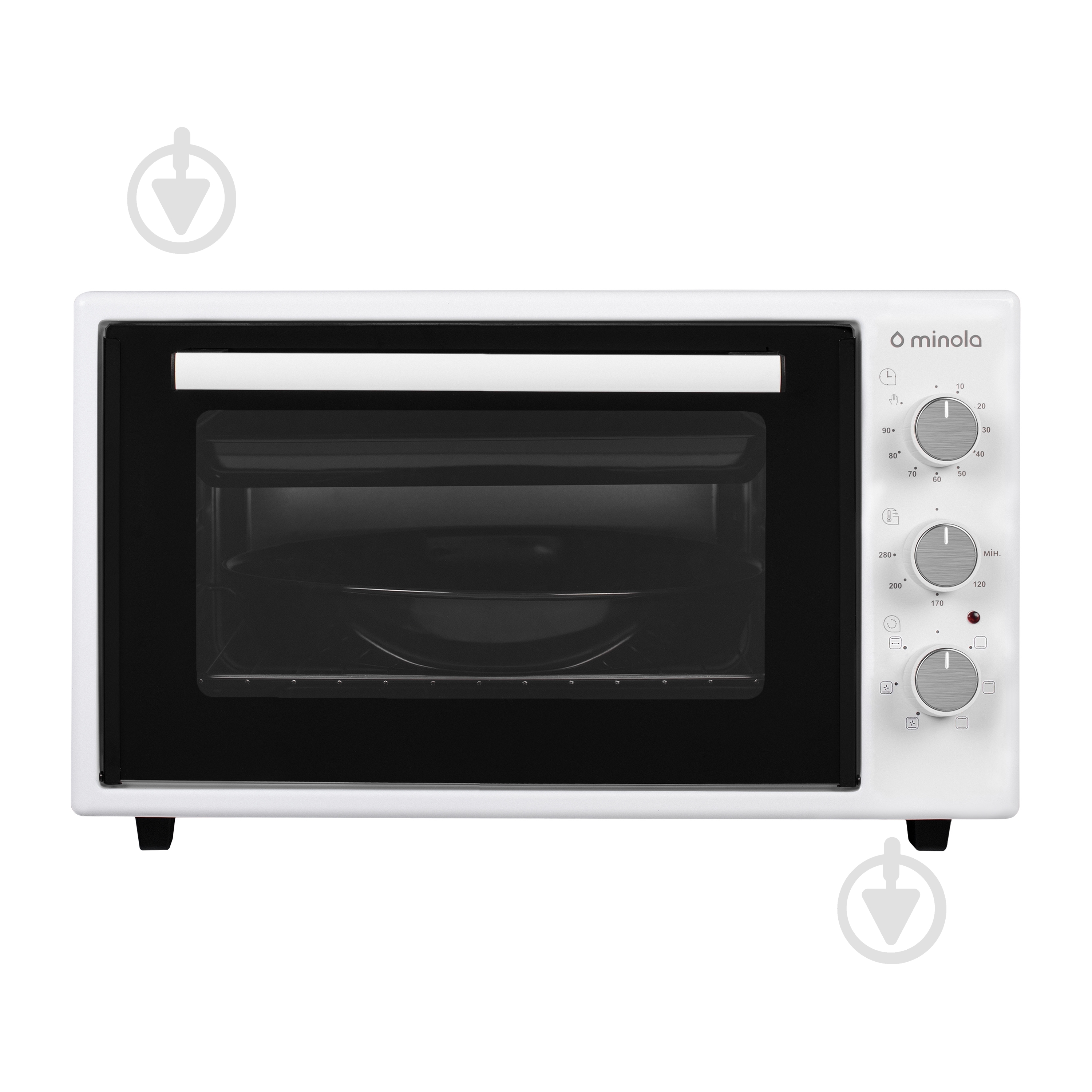 Электрическая мини-печь Minola FOEV 3714 WH - фото 1 Электрическая мини-печь Minola FOEV 3714 WH - фото 1