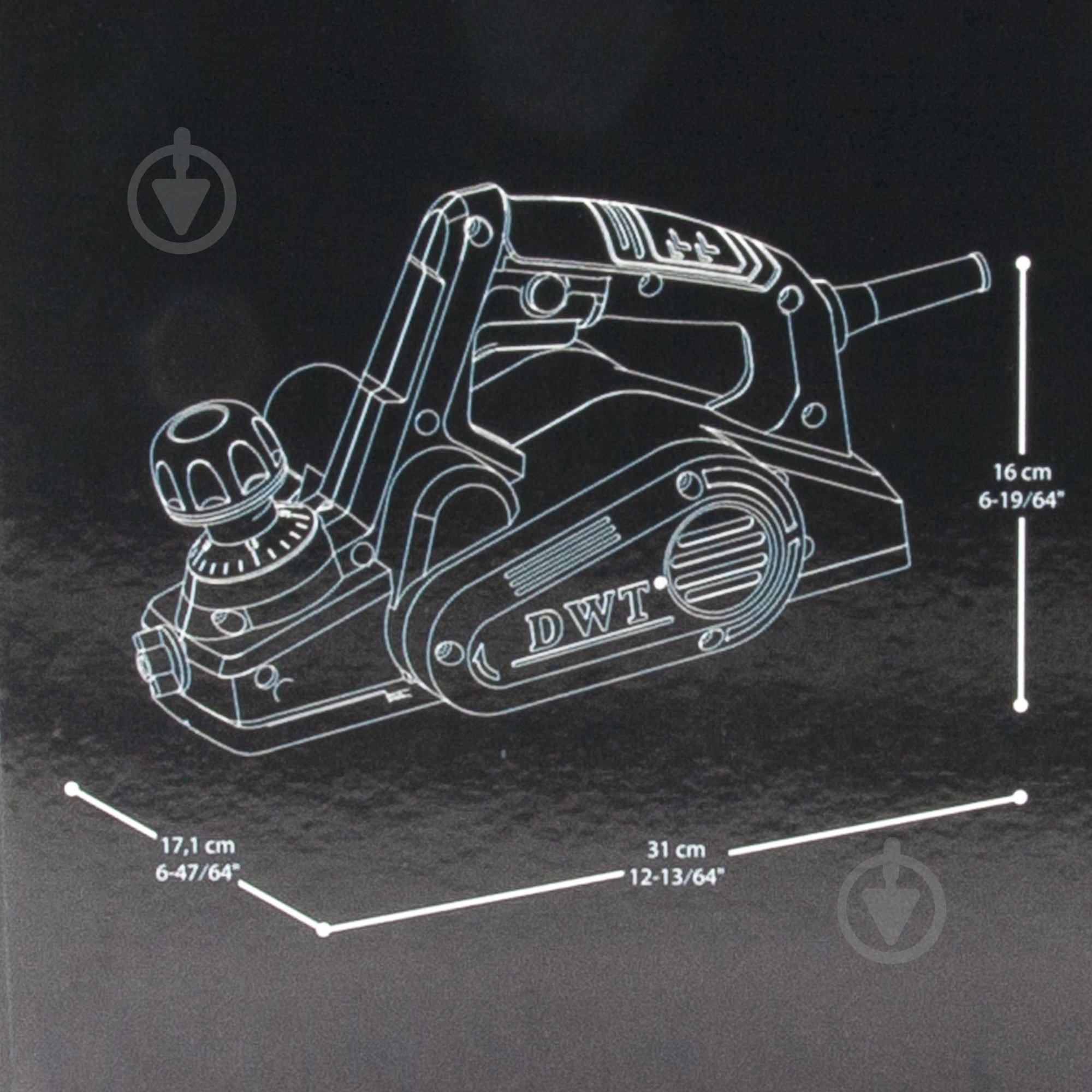 Электрорубанок DWT HBP02-82 - фото 9