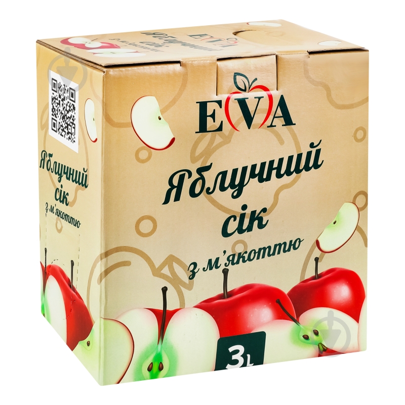 Сок EVA Яблочный сок с мякотью 3 л - фото 7 Сок EVA Яблочный сок с мякотью 3 л - фото 7