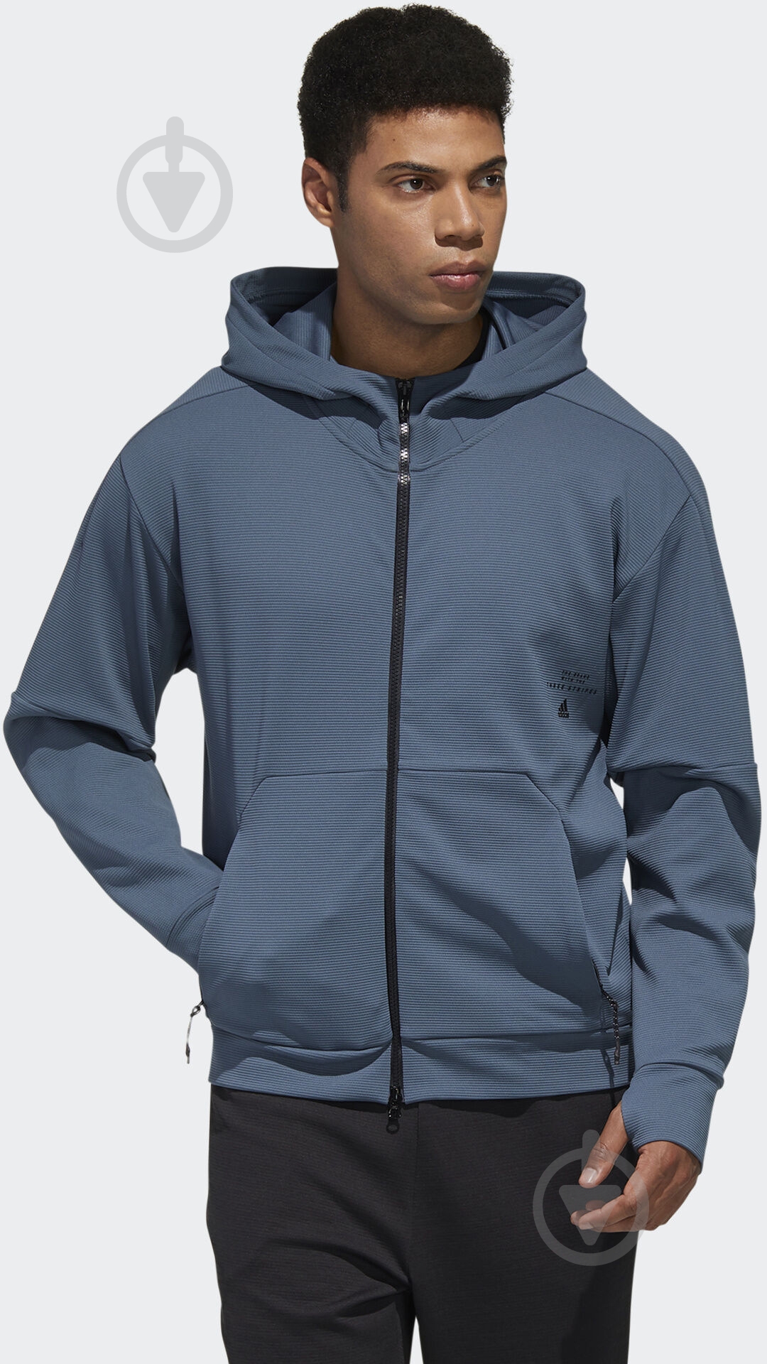 Джемпер Adidas GE0372 р. M голубой - фото 3