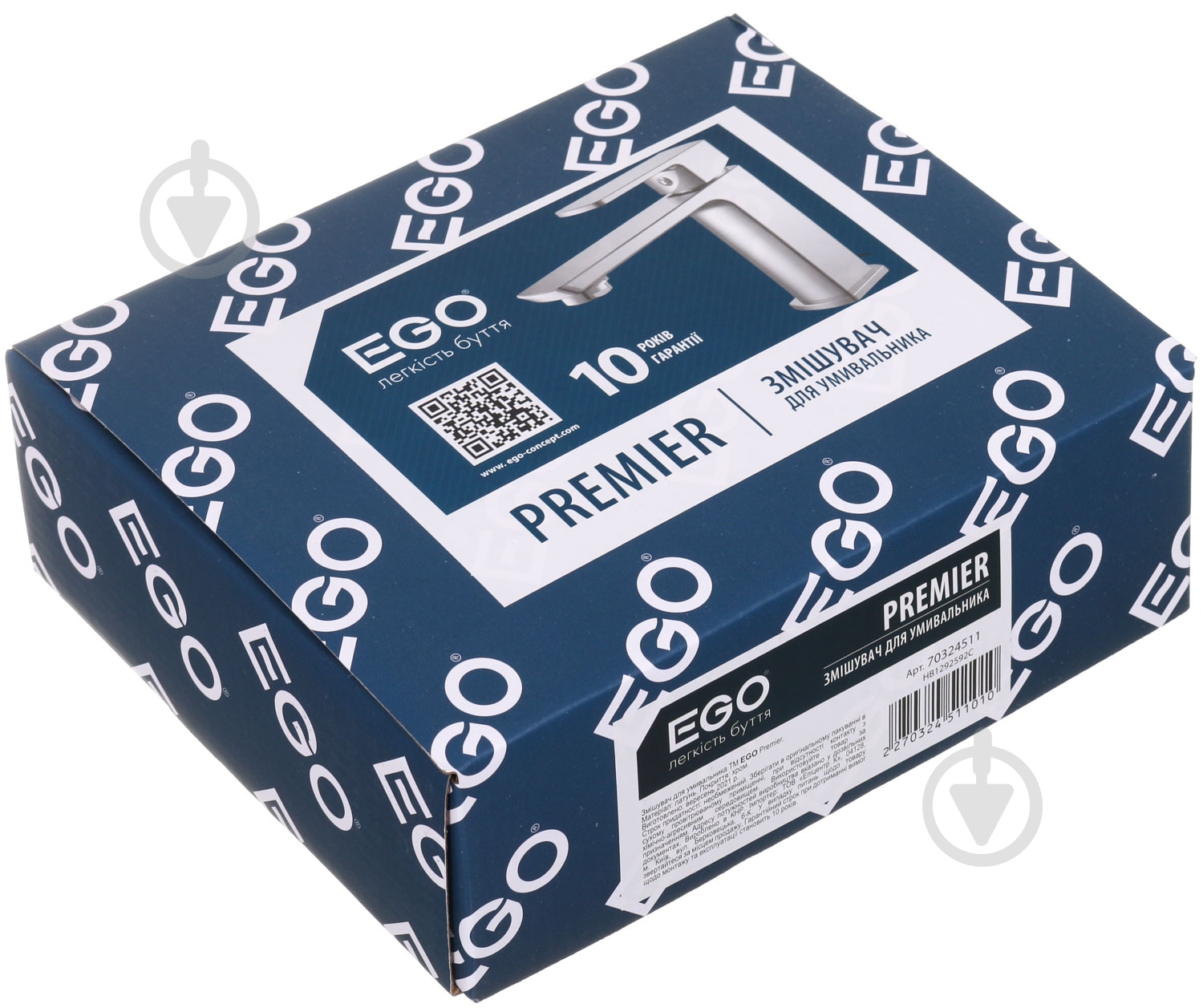 Смеситель для умывальника EGO Premier - фото 3