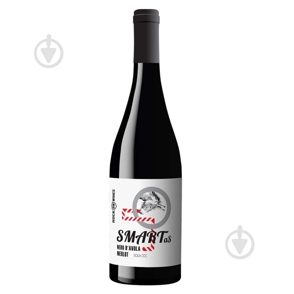 Вино Rockwines Smart As DOC красное сухое 0,75 л - фото 1 Вино Rockwines Smart As DOC красное сухое 0,75 л - фото 1