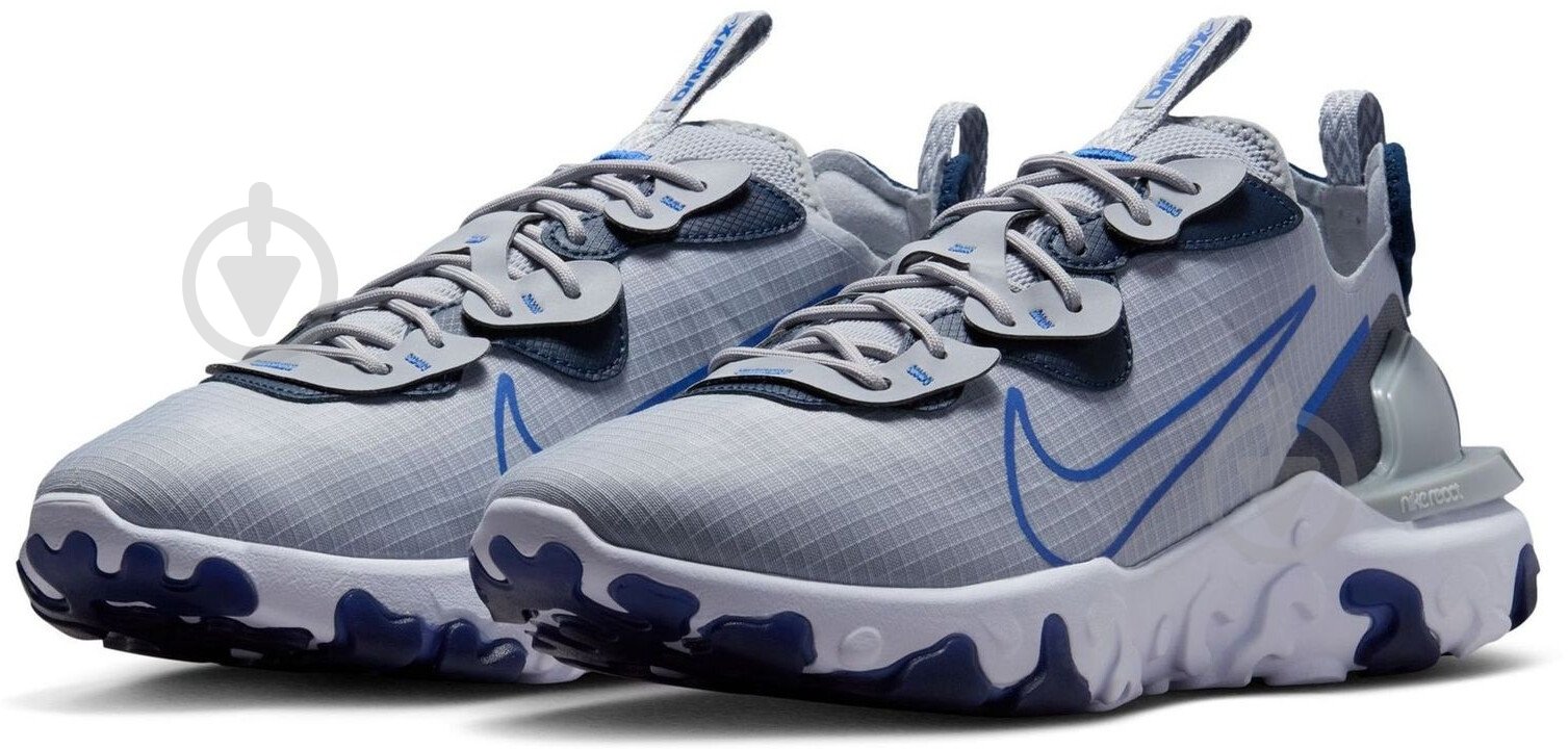 Кроссовки мужские Nike REACT VISION HQ3819-004 р.43 серые - фото 3