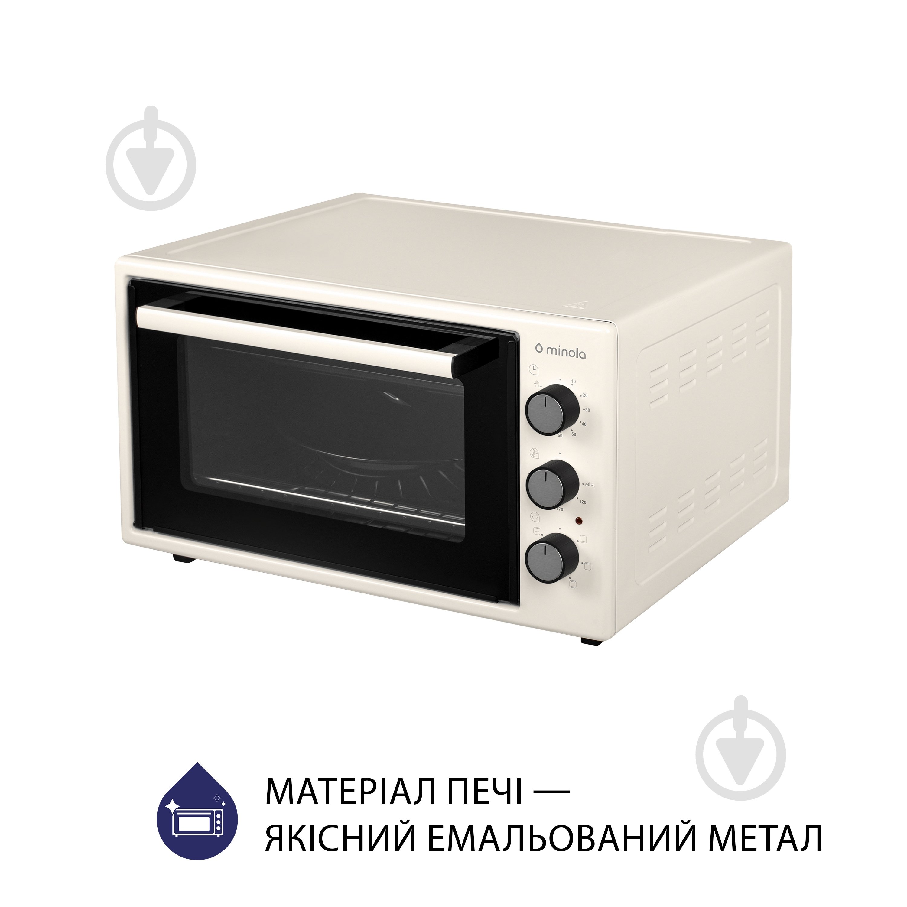 Електрична міні-піч Minola FOET 3714 IV - фото 6