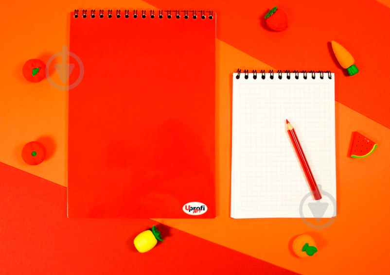 Книга для записей Office Color note red, А4 Uprofi plan - фото 4