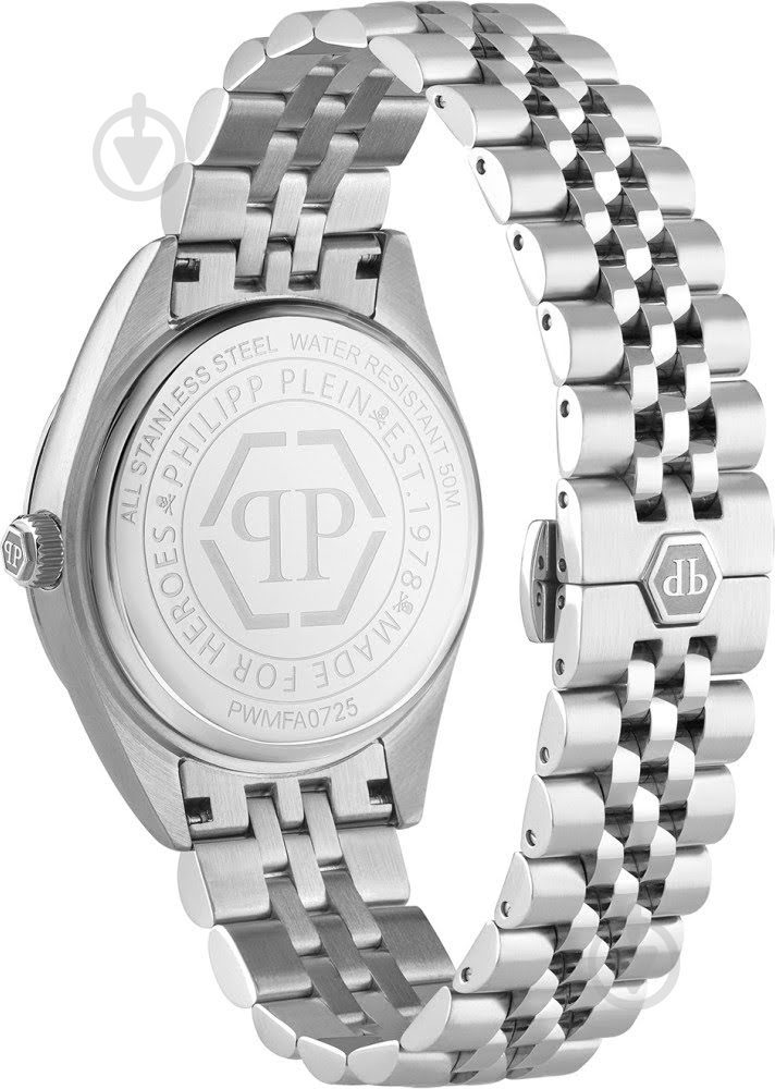 Наручний годинник Date Superlative Philipp Plein silver (Ppwmfa0725) - фото 2