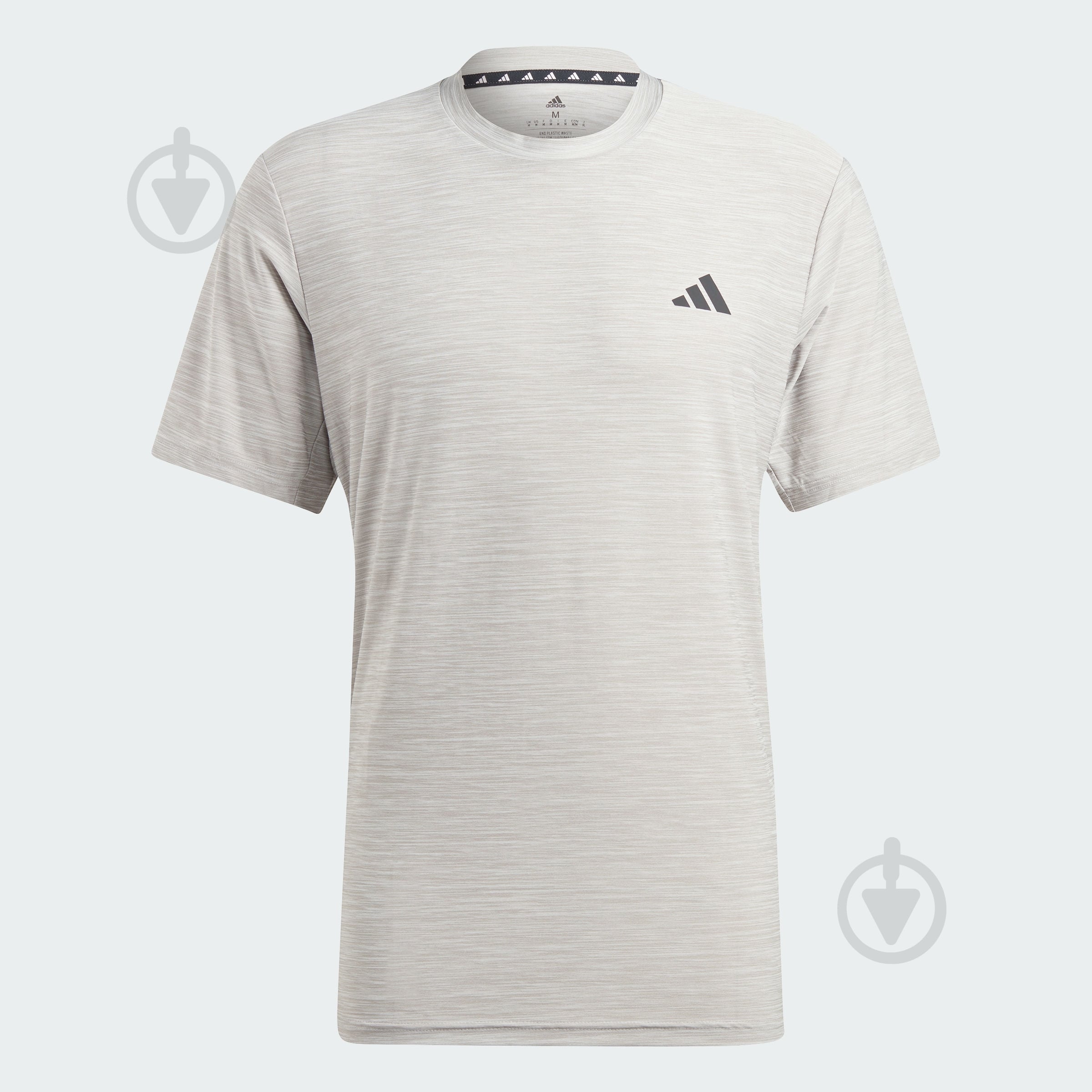 Футболка Adidas TR-ES STRETCH T IC7416 р.XL сірий - фото 1