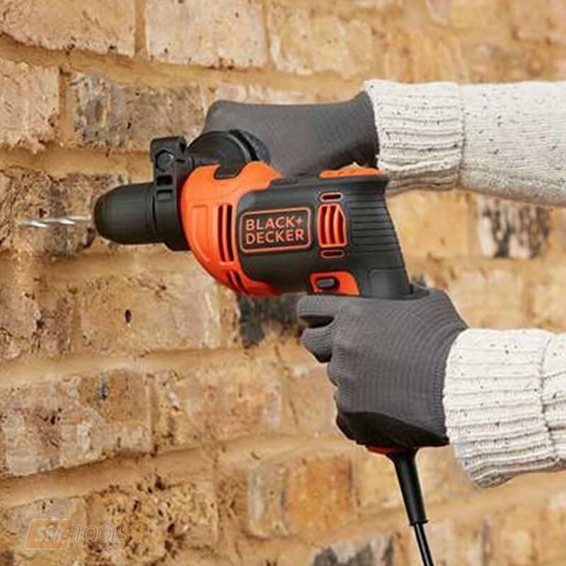 Дрель ударная Black+Decker BEH550 - фото 2