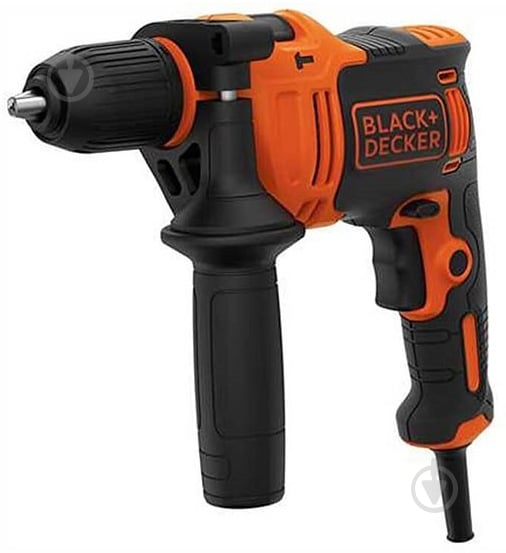 Дрель ударная Black+Decker BEH550 - фото 1