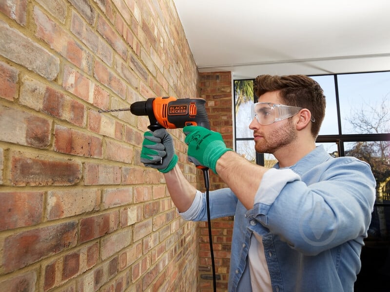 Дриль ударний Black+Decker BEH550 - фото 8