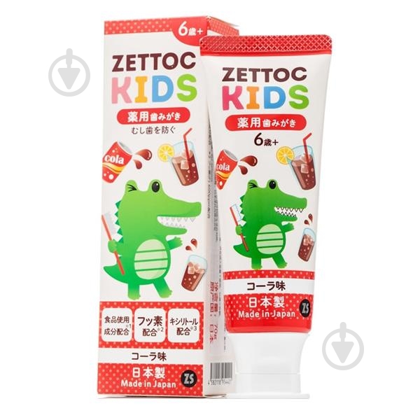 Зубная паста Zettoc Кола 70 мл - фото 1 Зубная паста Zettoc Кола 70 мл - фото 1