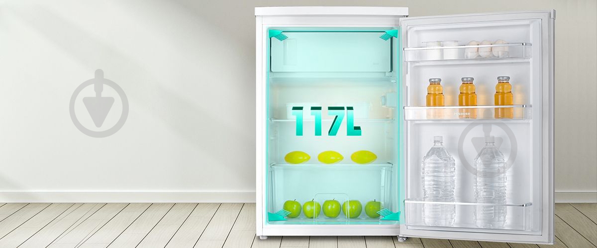 ВИТРИНА! Холодильник Hisense RR154D4AW2 - фото 6