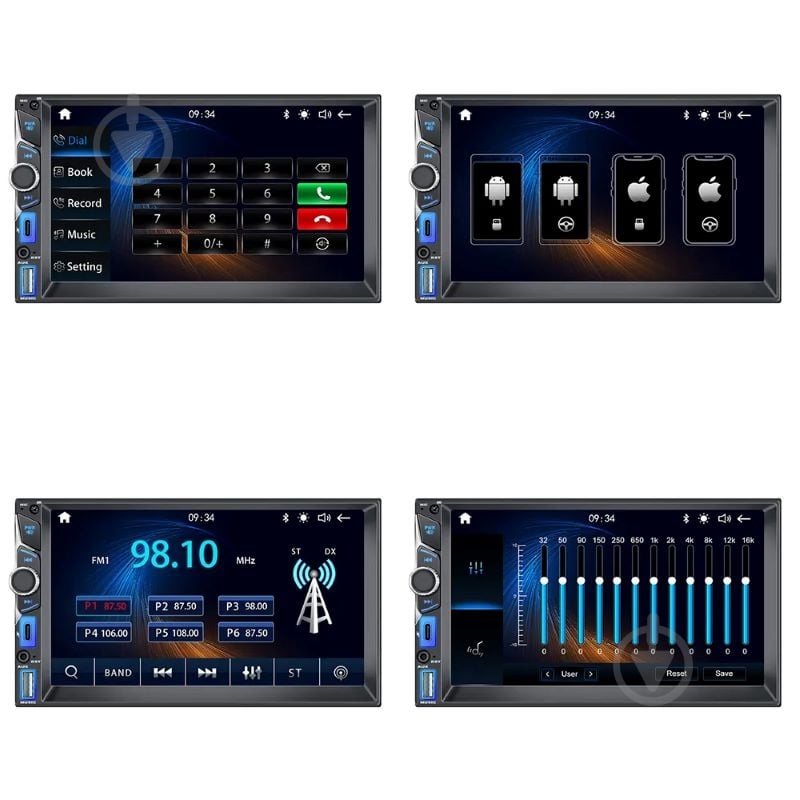 Автомагнитола Phantom DVX-735 CP - фото 3