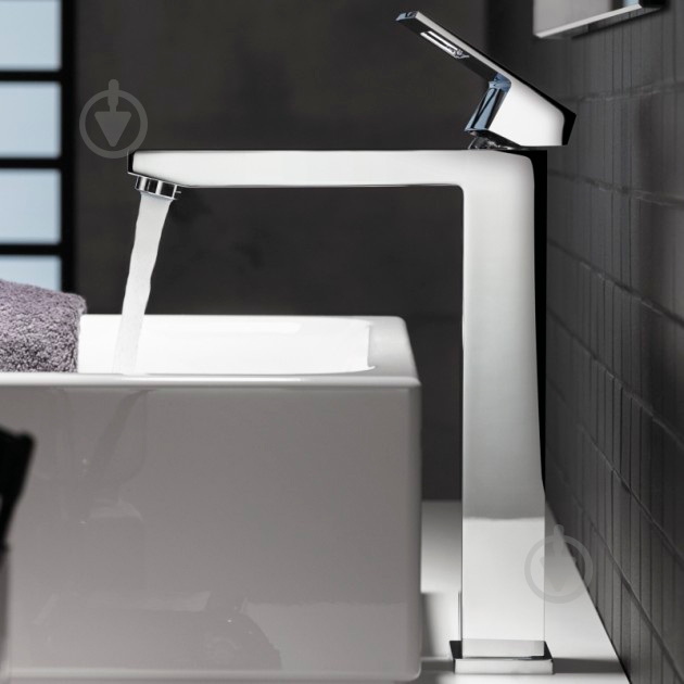 Смеситель для умывальника Grohe Eurocube 23406000 - фото 3 Смеситель для умывальника Grohe Eurocube 23406000 - фото 3