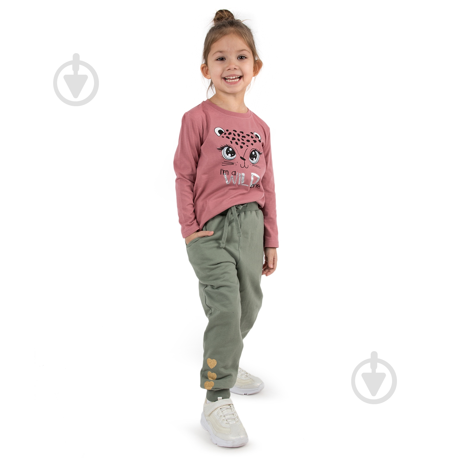 Джемпер для девочки Funtime Киса р.98 розовый - фото 2 Джемпер для девочки Funtime Киса р.98 розовый - фото 2