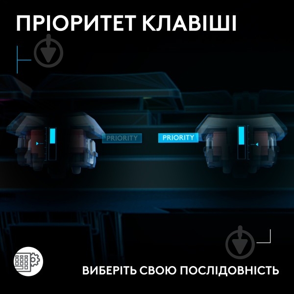 Клавиатура Logitech G515 Rapid TKL Wired (920-013861) black - фото 4