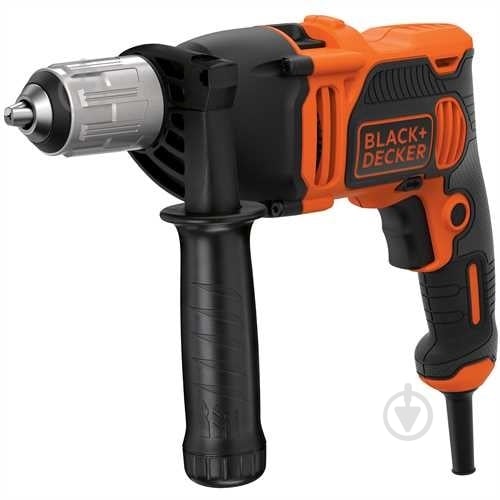 Дрель ударная Black+Decker BEH850K - фото 1