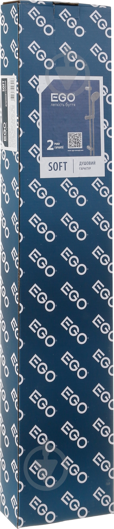 Душевой гарнитур EGO Soft матовый черный - фото 6