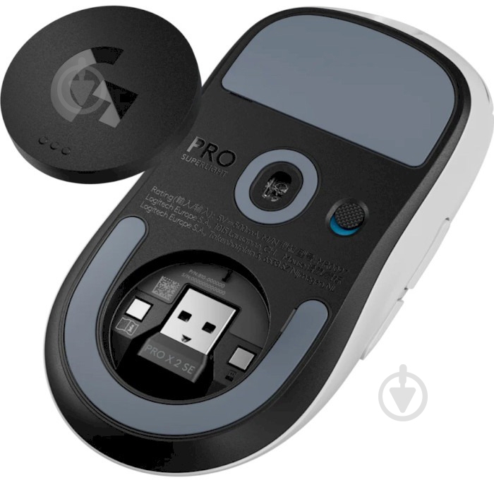 Мышка Logitech G PRO X SUPERLIGHT 2 SE LIGHTSPEED white (910-007556) - фото 2