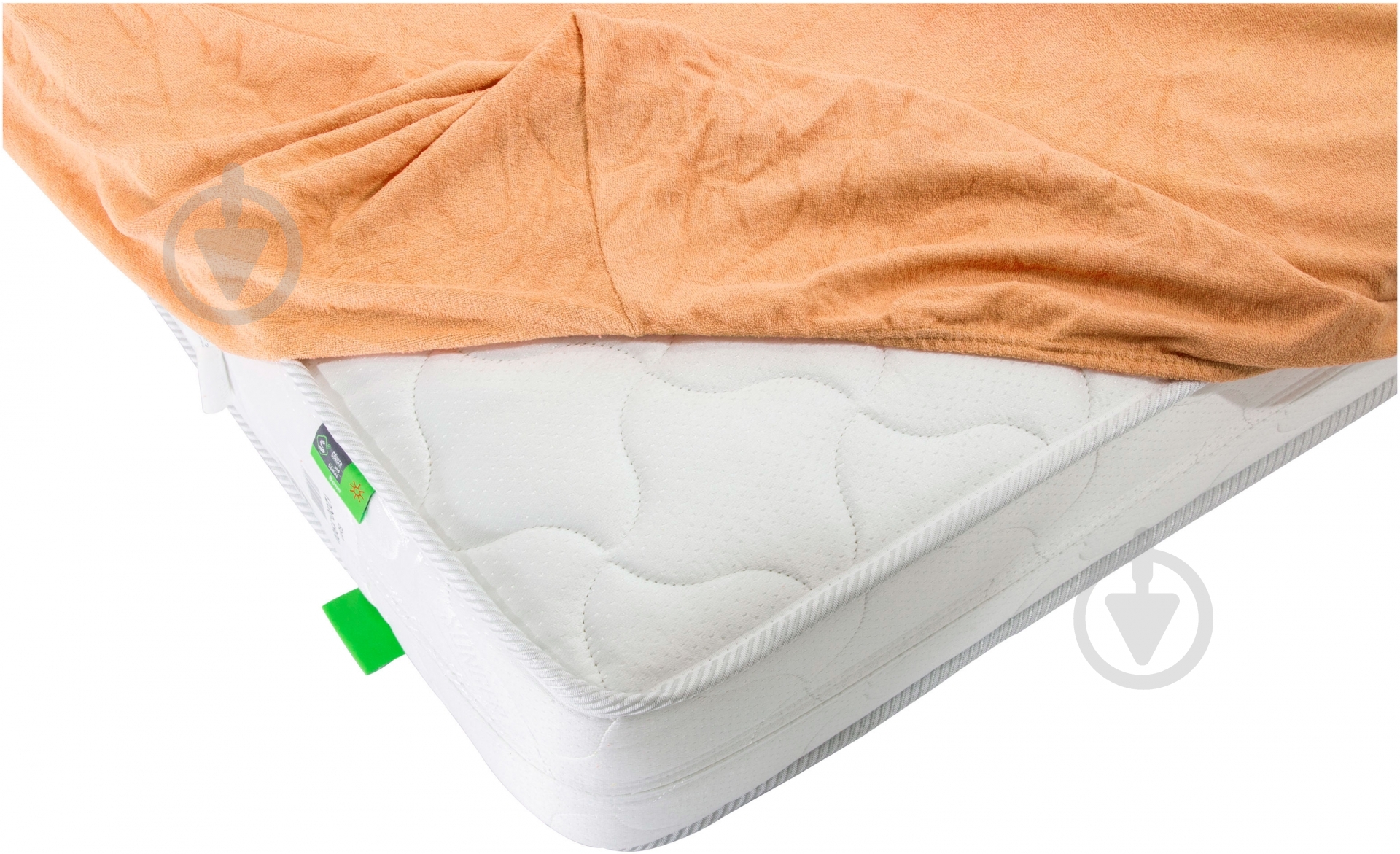 Простынь 160x200 см персиковый Songer und Sohne - фото 1 Простынь 160x200 см персиковый Songer und Sohne - фото 1