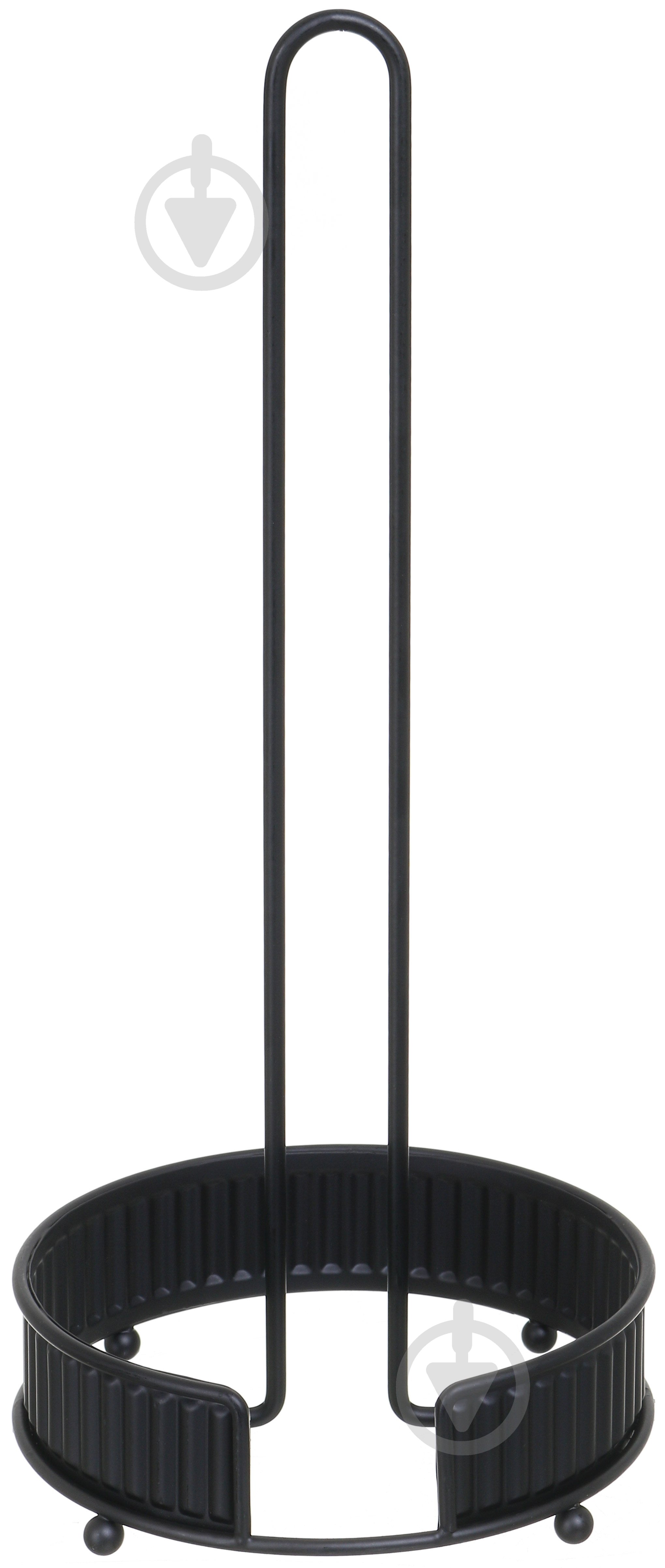 Держатель для бумажных полотенец Flamberg Premium Grace 15,9х35,5 см черный S-E491145M - фото 2