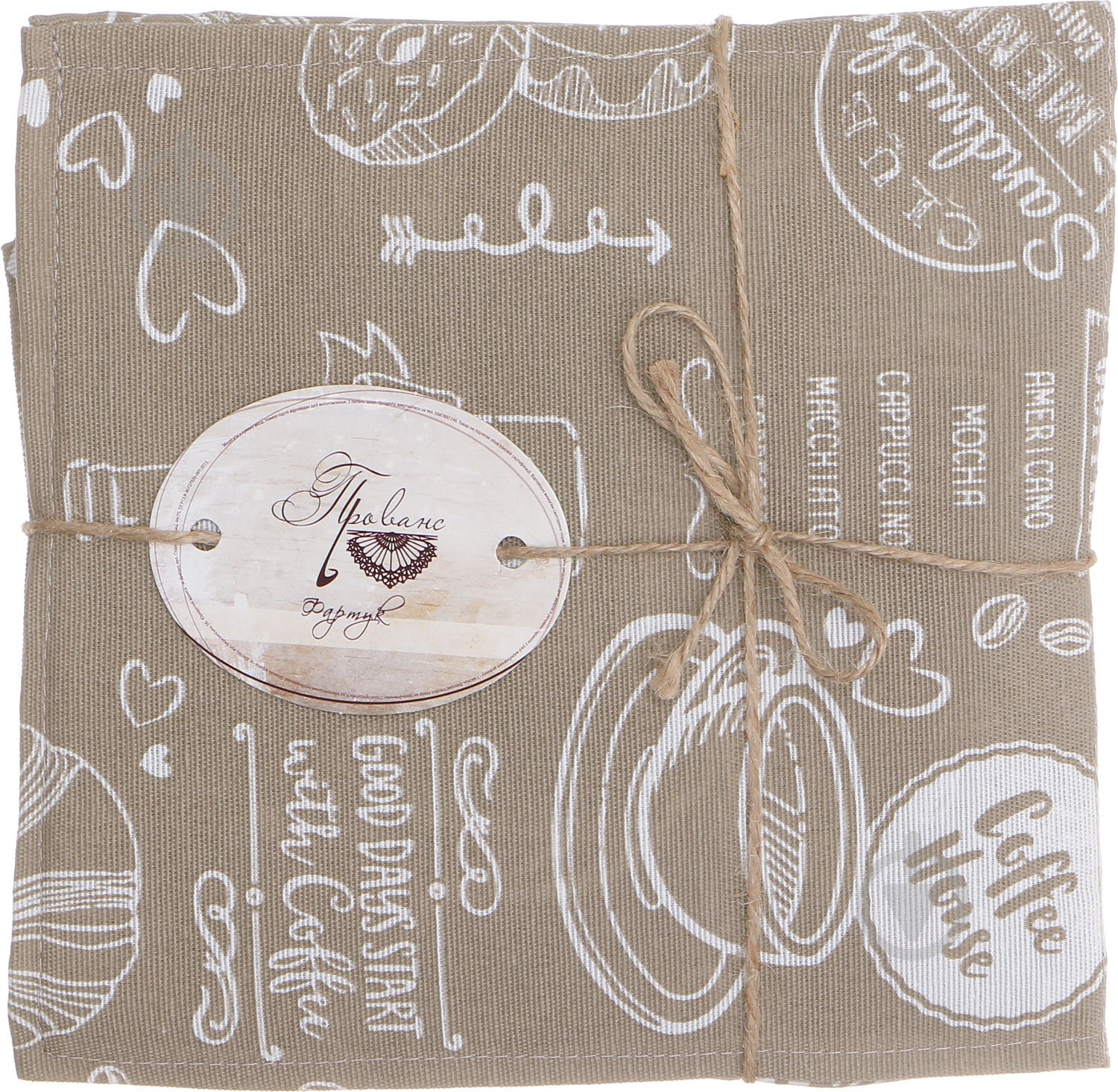 Фартух Beige Breakfast Прованс - фото 4 Фартух Beige Breakfast Прованс - фото 4