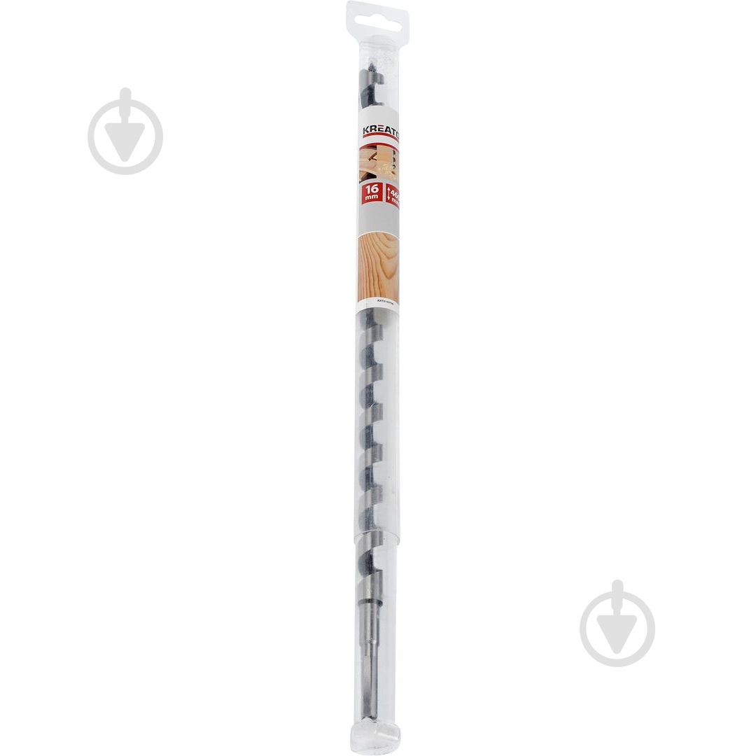 Свердло по дереву Kreator спіральне Ø 16x460 мм 1 шт. KRT010708 - фото 2