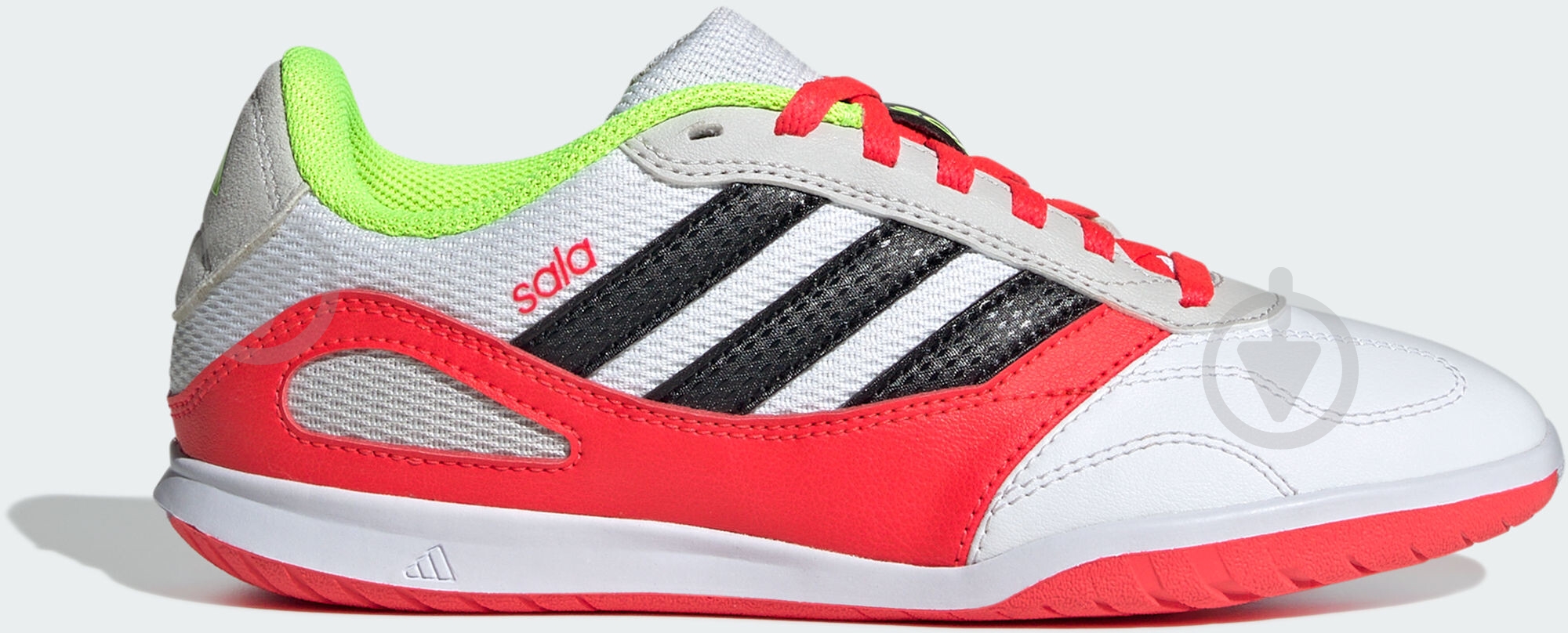Футзальная обувь Adidas SUPER SALA III J JP5435 р.35,5 белый - фото 1 Футзальная обувь Adidas SUPER SALA III J JP5435 р.35,5 белый - фото 1