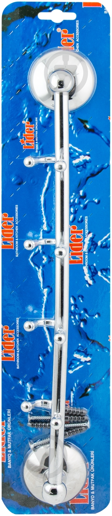 Планка с крючками Lider Plastik 1102 - фото 2