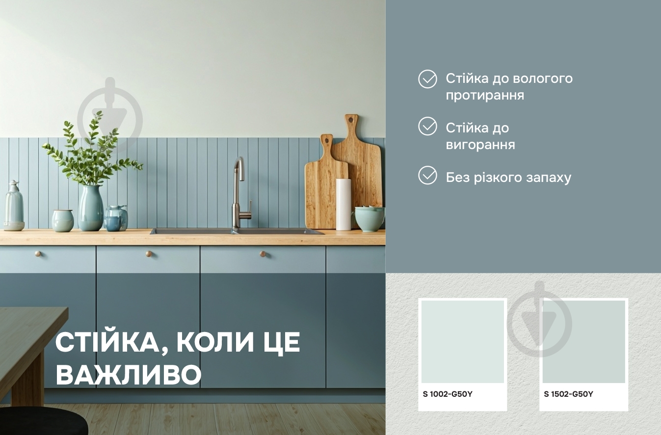 Фарба інтер'єрна акрилова Ceresit IN 50 Basic База А мат білий 3 л - фото 5