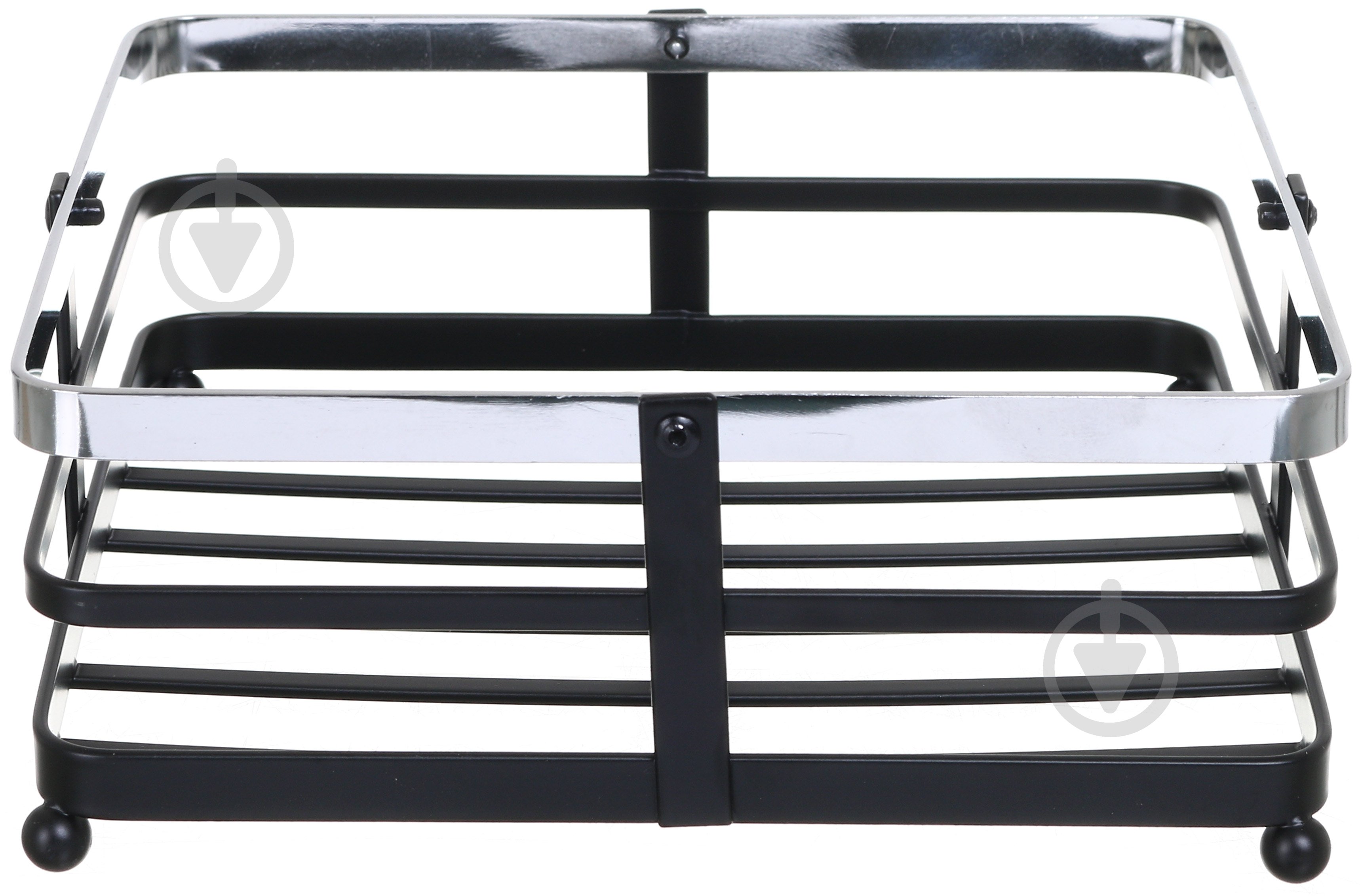 Салфетница Flamberg Premium Silver shine 18,5х7 см черный S-E127526MC - фото 2