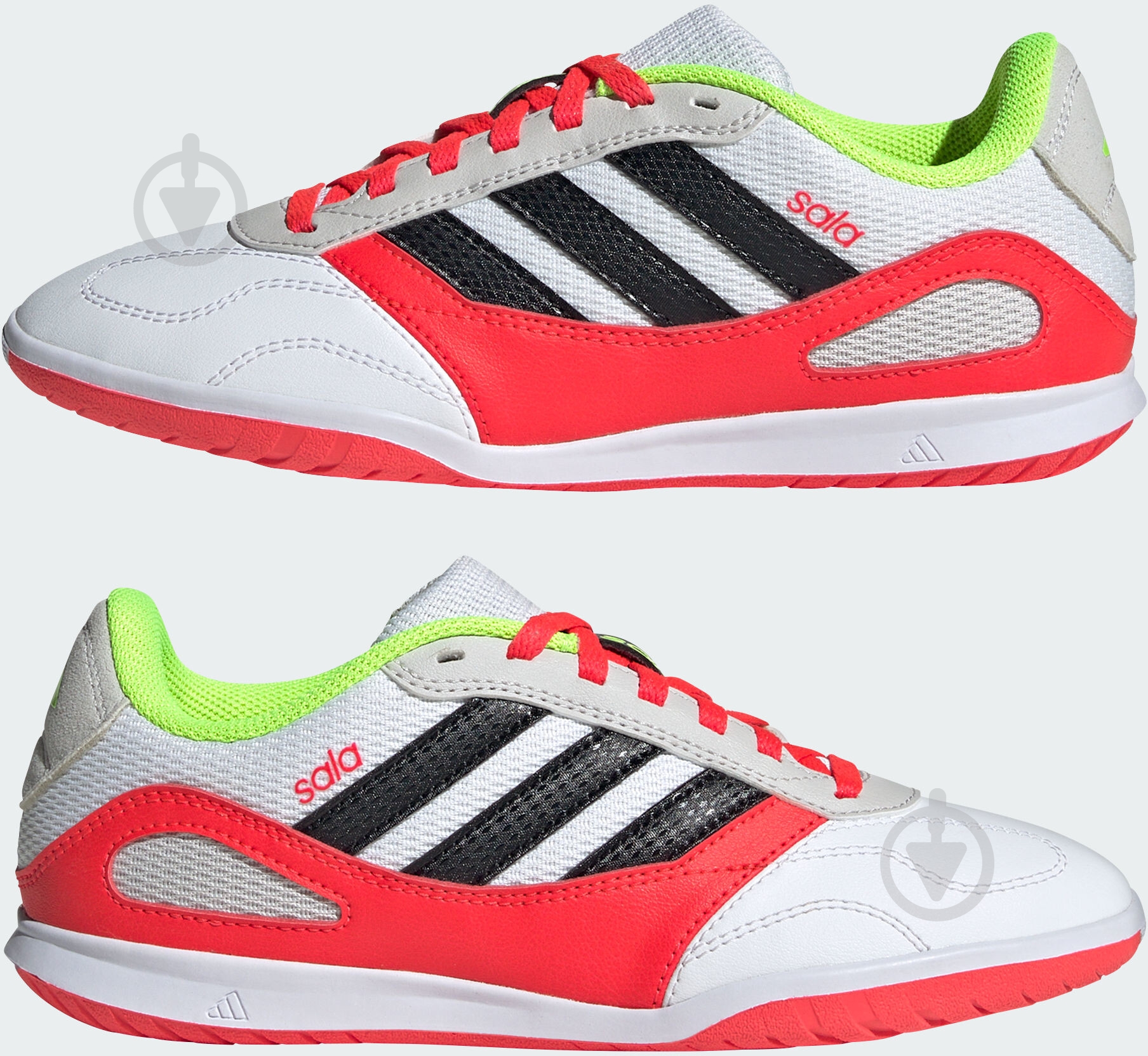 Футзальне взуття Adidas SUPER SALA III J JP5435 р.37 1/3 білий - фото 5 Футзальне взуття Adidas SUPER SALA III J JP5435 р.37 1/3 білий - фото 5