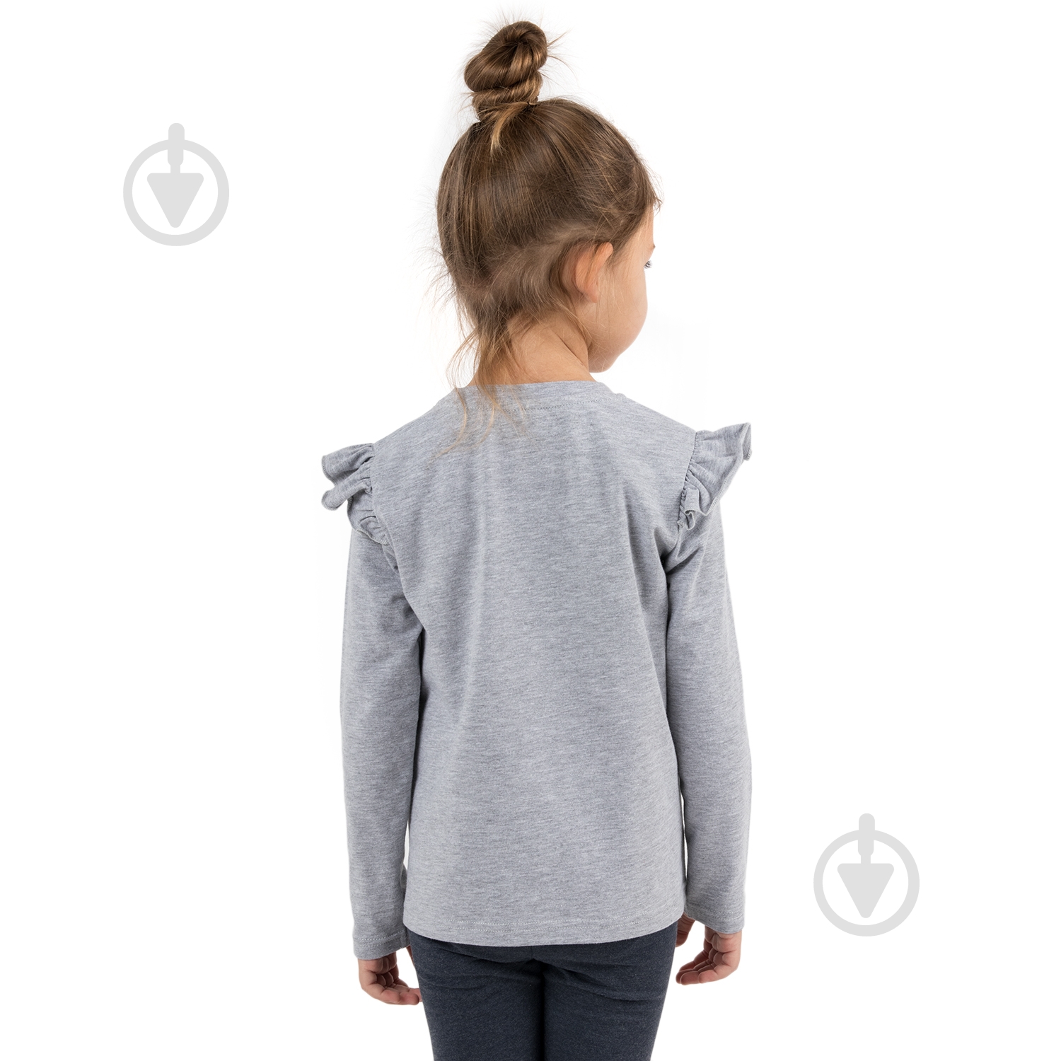 Джемпер для девочки Funtime Smile р.98 серый - фото 3 Джемпер для девочки Funtime Smile р.98 серый - фото 3