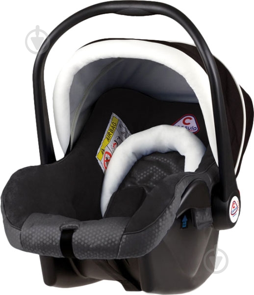 Автокресло Capsula Capsula BB0+ Pantera Black 770010 - фото 1