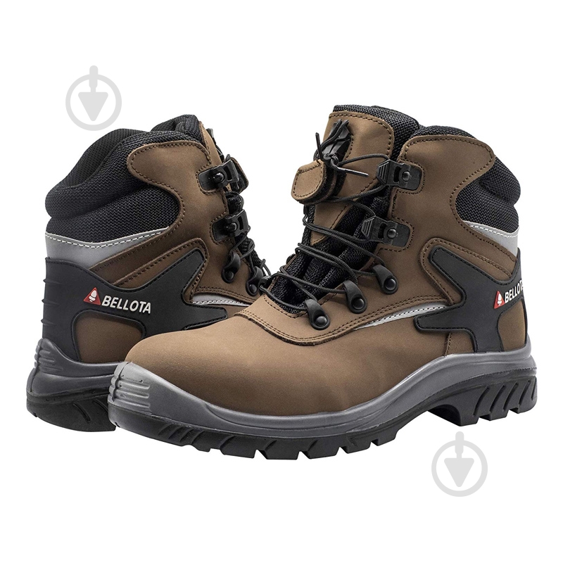 Ботинки рабочие Bellota высокие Click р.44 7221344S3.B коричневый - фото 3 Ботинки рабочие Bellota высокие Click р.44 7221344S3.B коричневый - фото 3