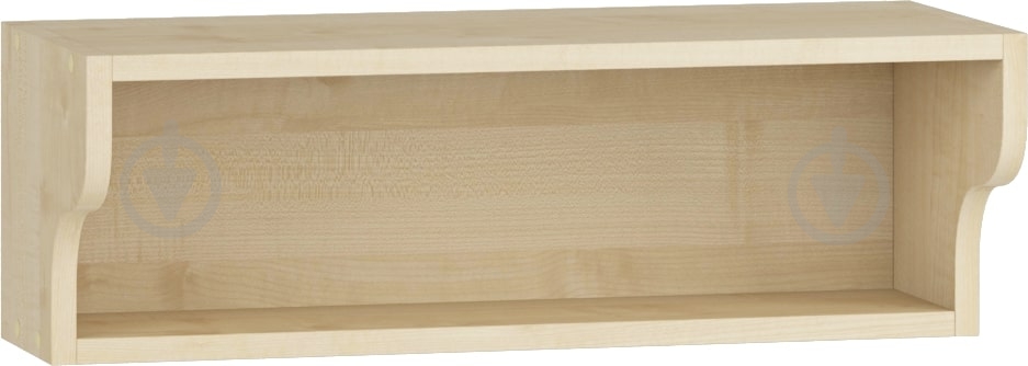 Полка для специй 60х25х20 см стандарт ДСП клен - фото 1 Полка для специй 60х25х20 см стандарт ДСП клен - фото 1